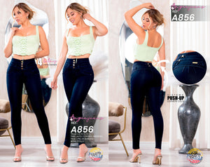 Ref. 568 -A856 Jeans Colombianos Push Up - Ropa Colombiana