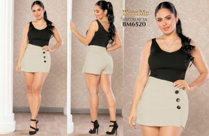 Ref. 5214002 -BM6520 Falda Short - Ropa Colombiana