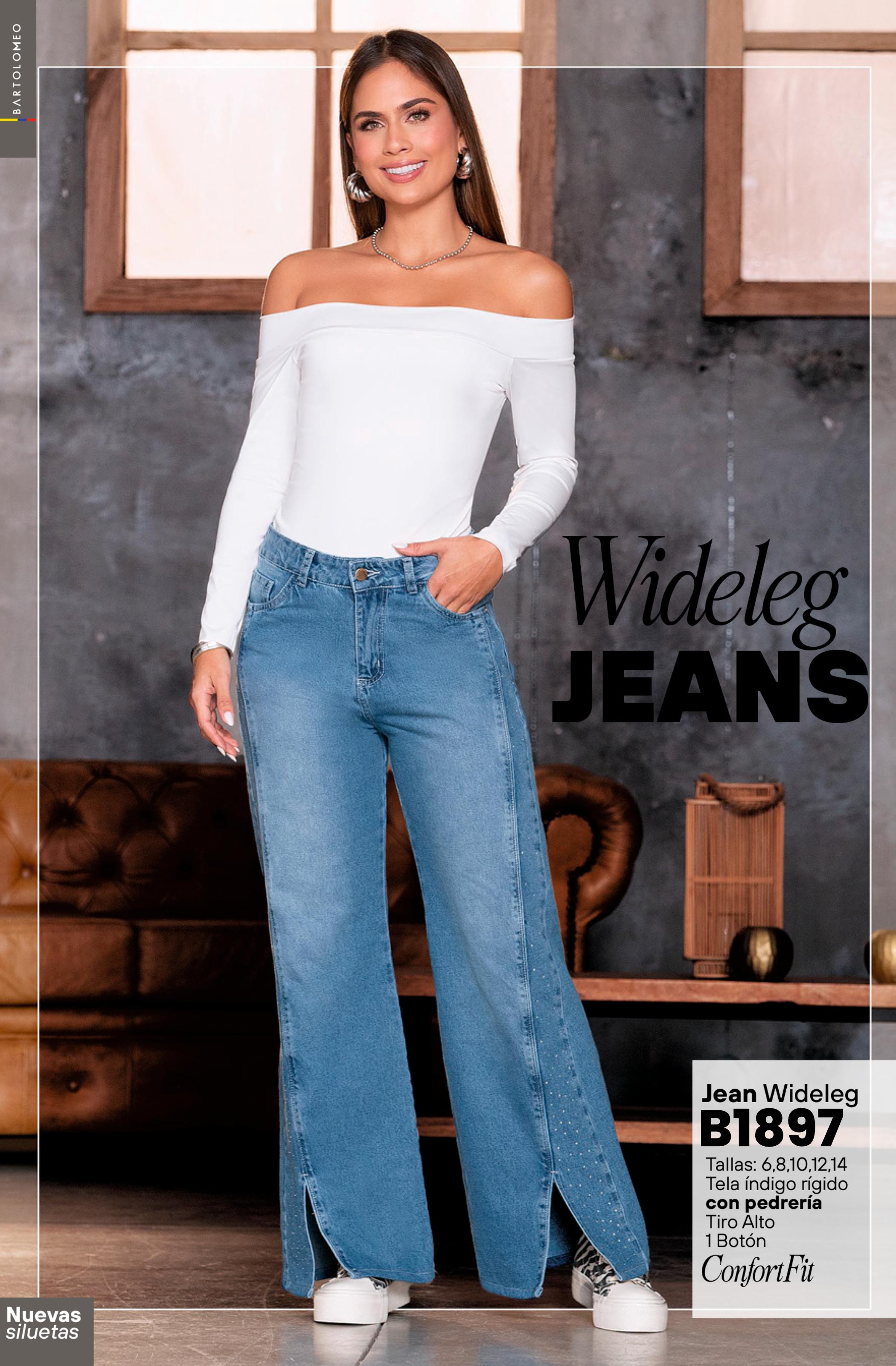 Ref. 57415520 -B1897 Jean Colombiano Push Up - Ropa Colombiana