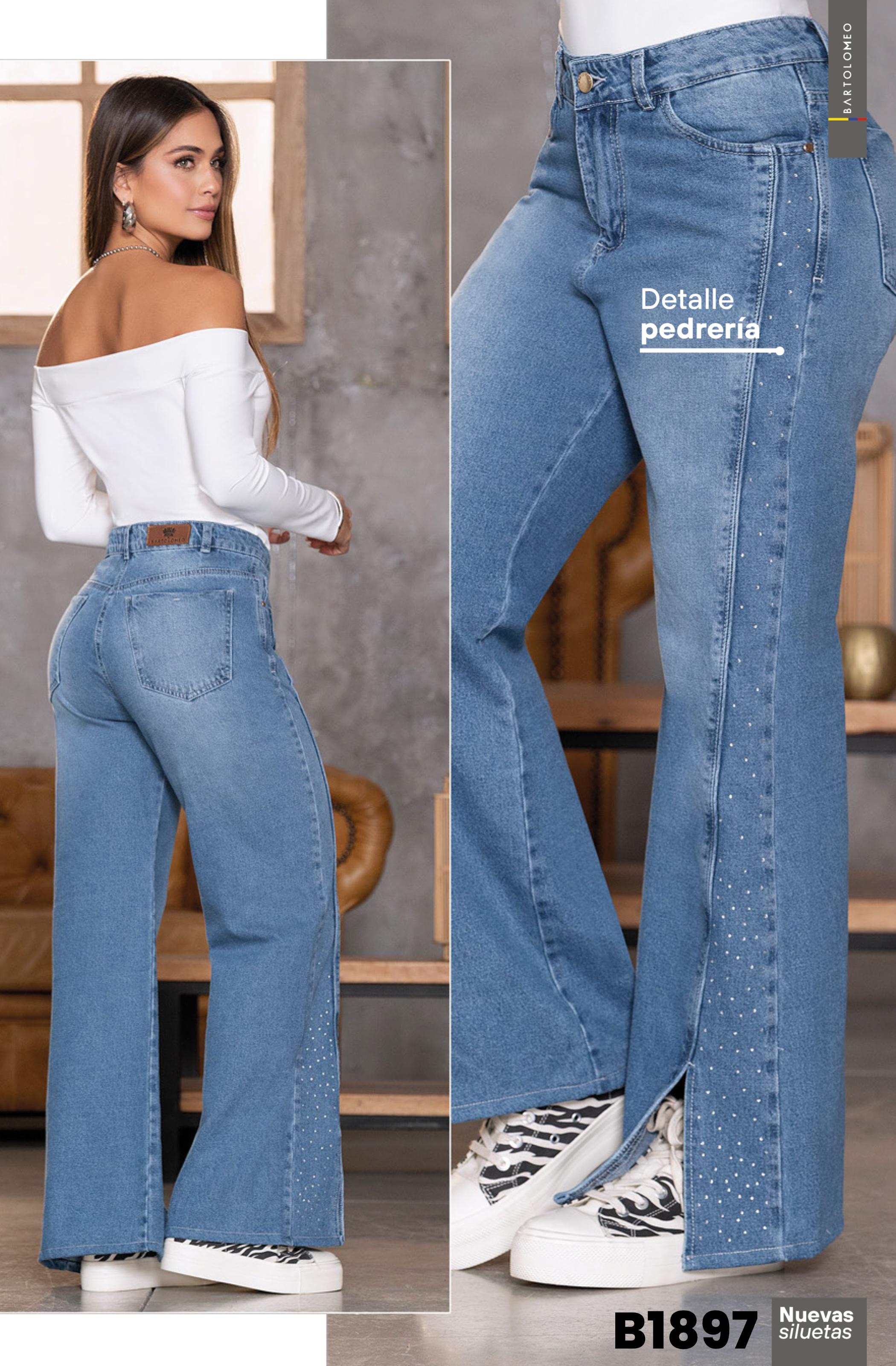 Ref. 57415520 -B1897 Jean Colombiano Push Up - Ropa Colombiana