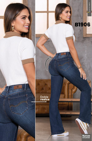 Ref. 57415520 -B1906 Jean Colombiano Push Up - Ropa Colombiana