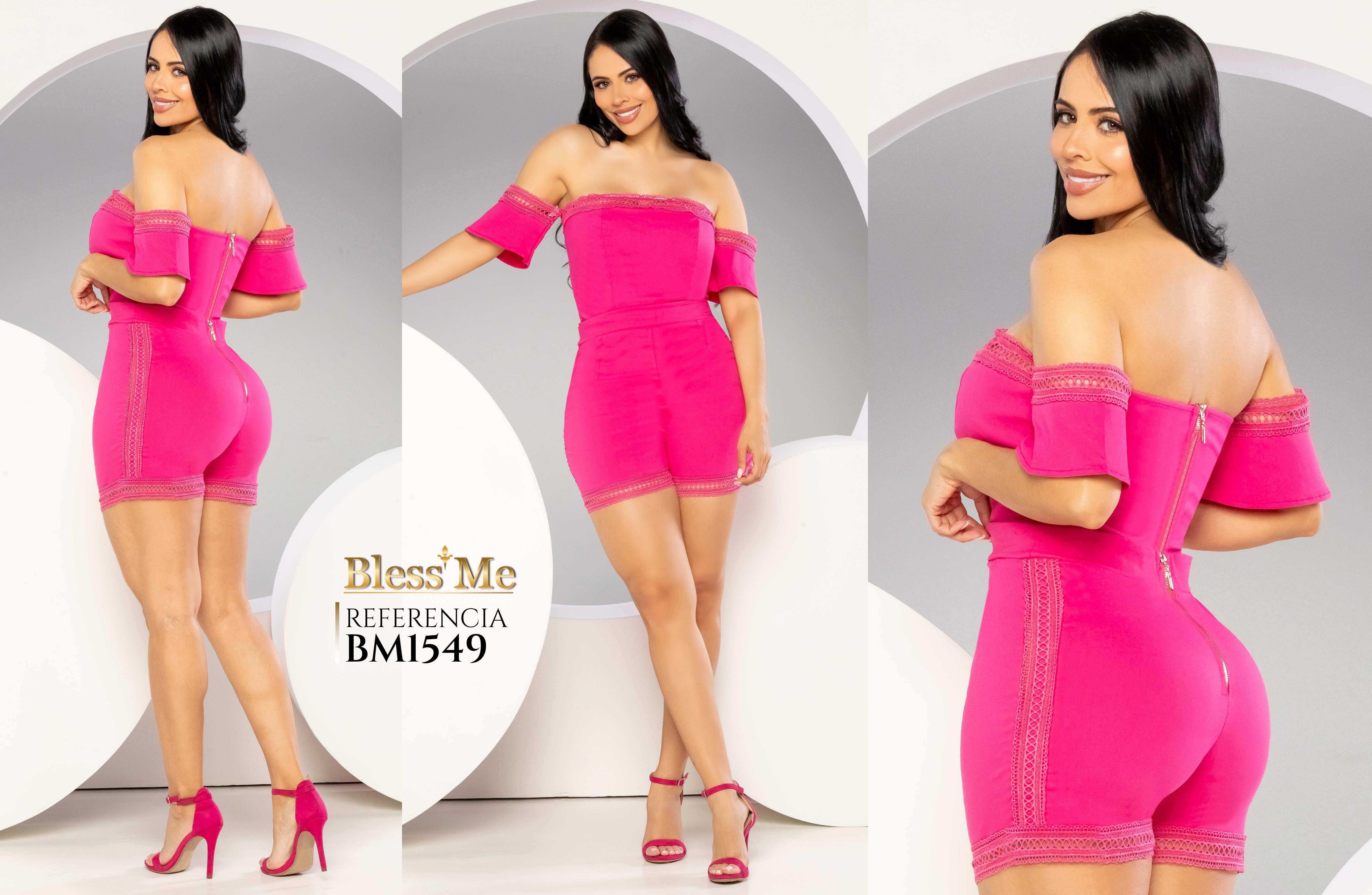 Ref. 058 -BM1549 Conjunto corto ideal de fiesta - Ropa Colombiana