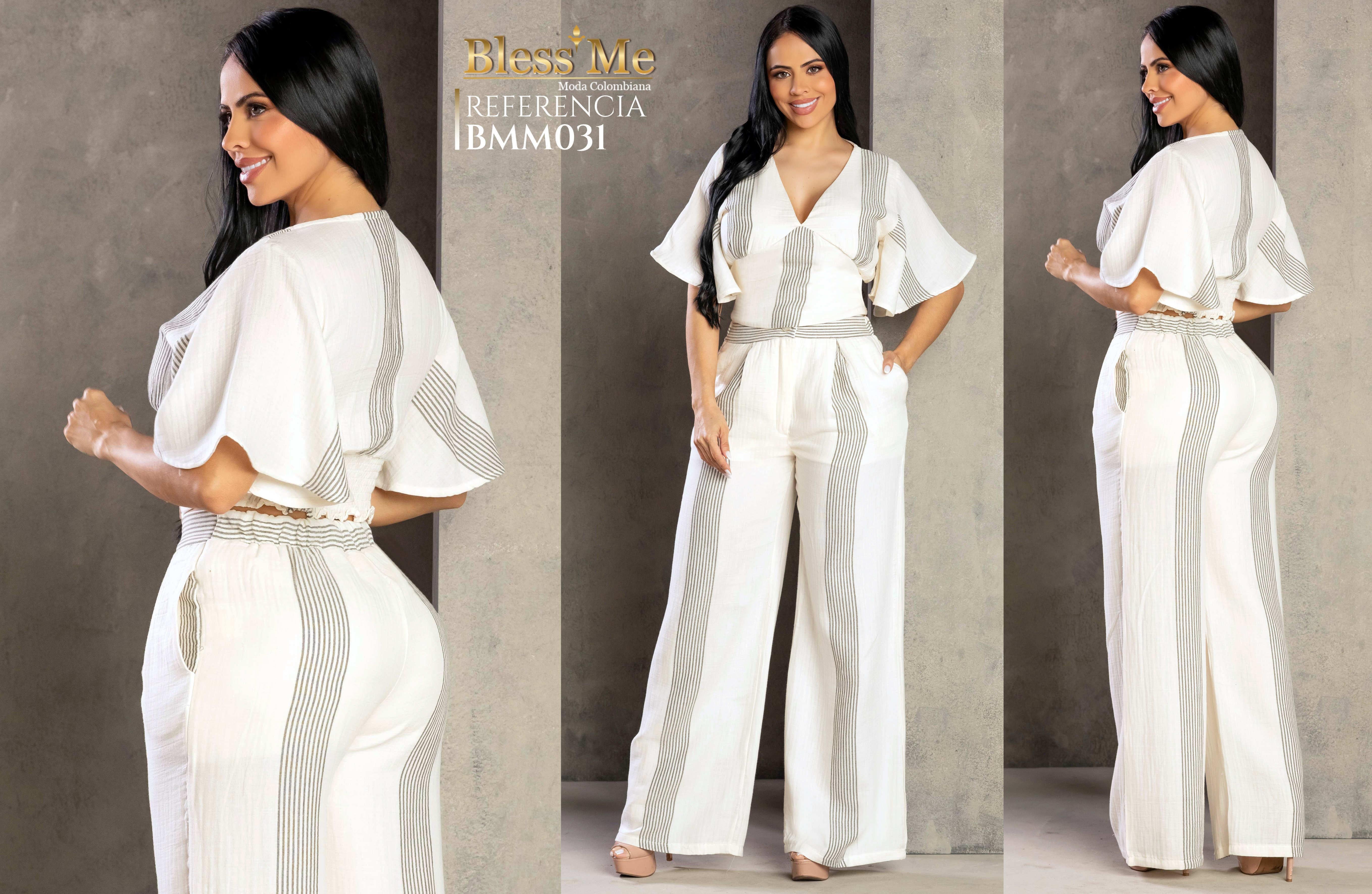 Ref. 5214002 -BMM031 Conjunto de Blusa y Pantalón - Ropa Colombiana