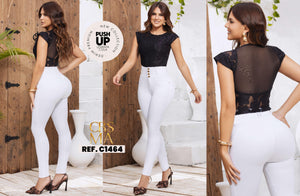 Ref. 070 -C1464 Jeans Colombianos Push Up - Ropa Colombiana