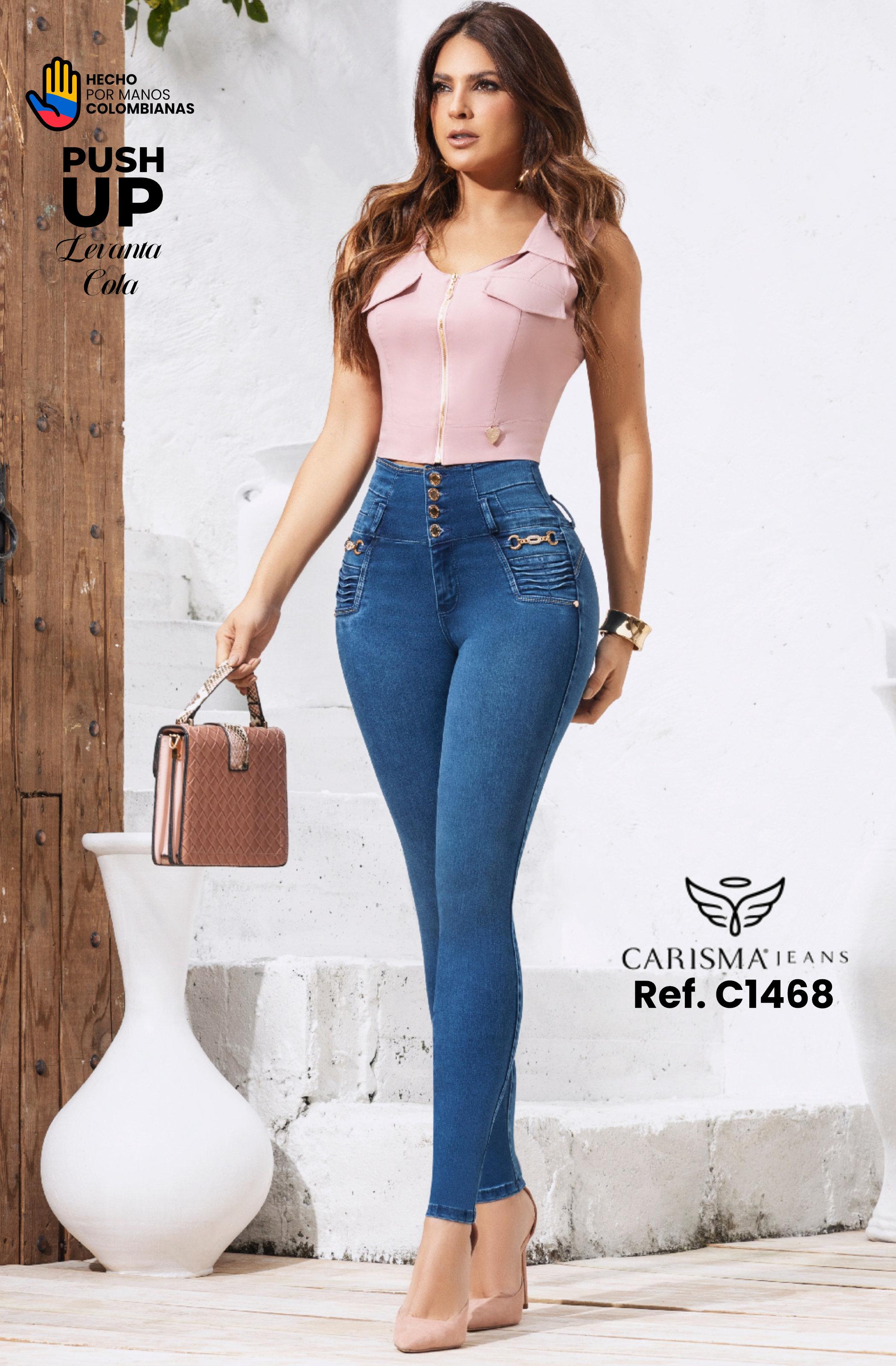 Ref. 070 -C1468 Jeans Colombianos Push Up