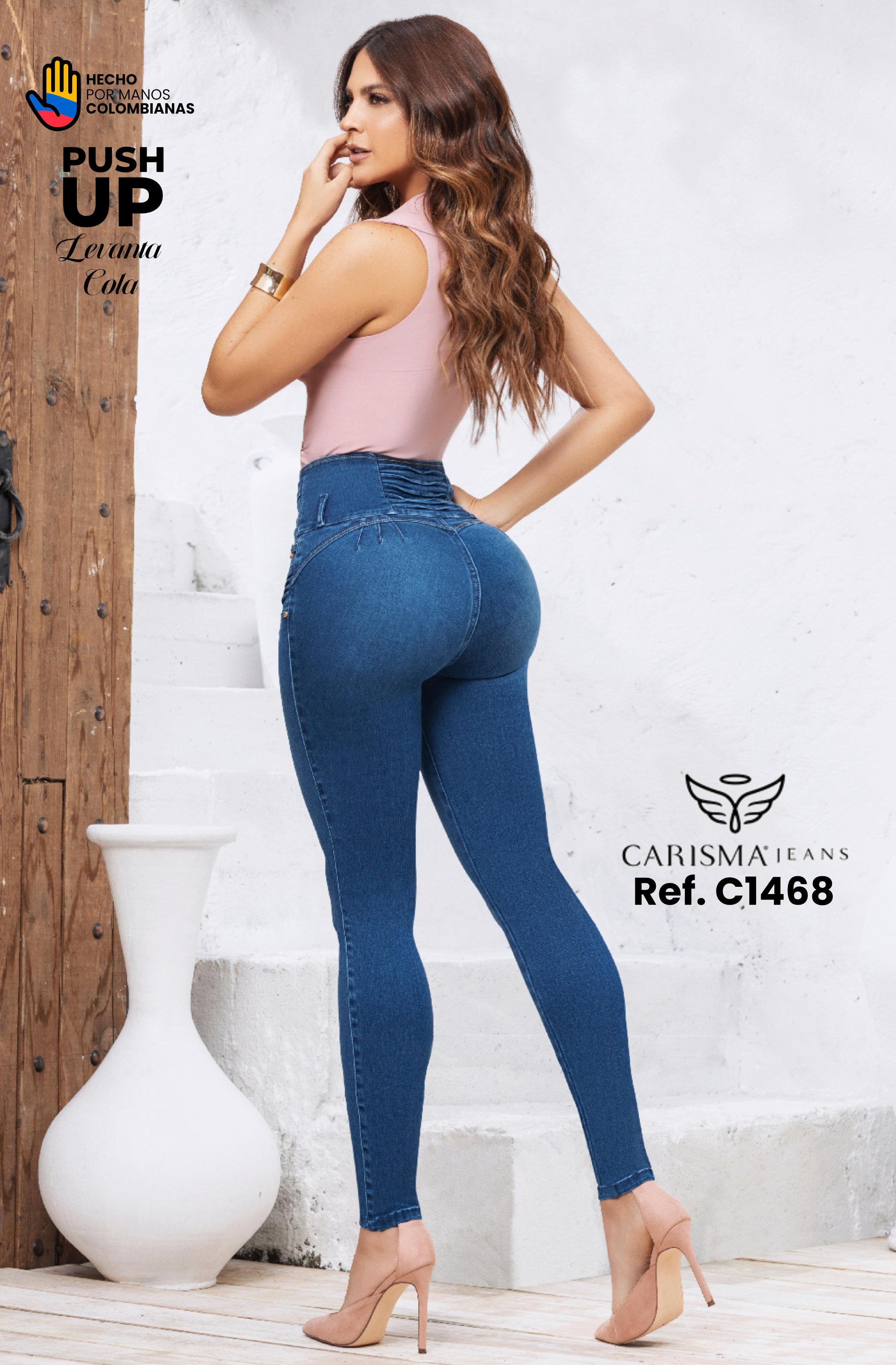 Ref. 070 -C1468 Jeans Colombianos Push Up
