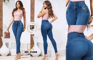 Ref. 070 -C1468 Jeans Colombianos Push Up - Ropa Colombiana