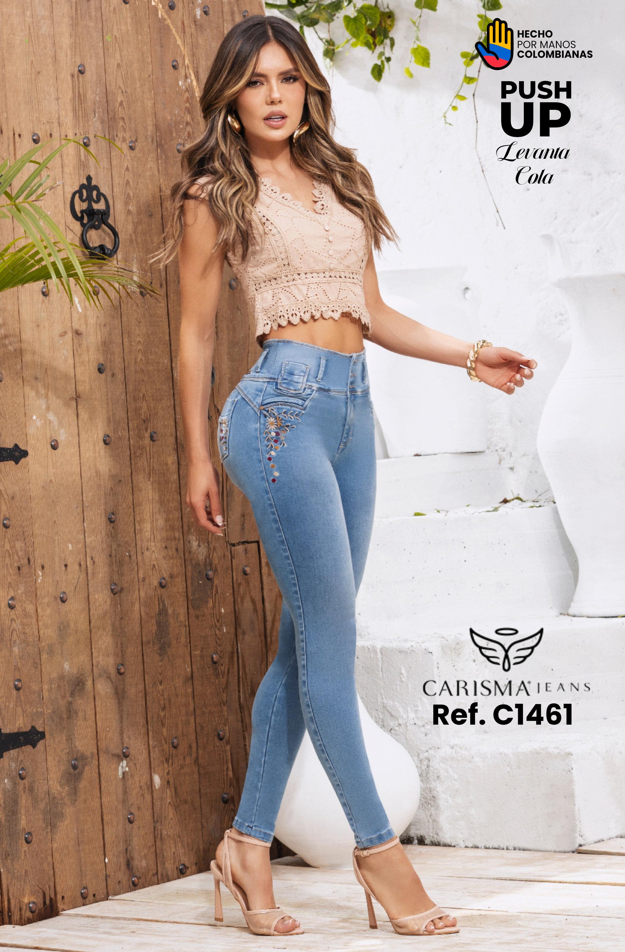 Ref. 070 -C1461 Jeans Colombianos Push Up
