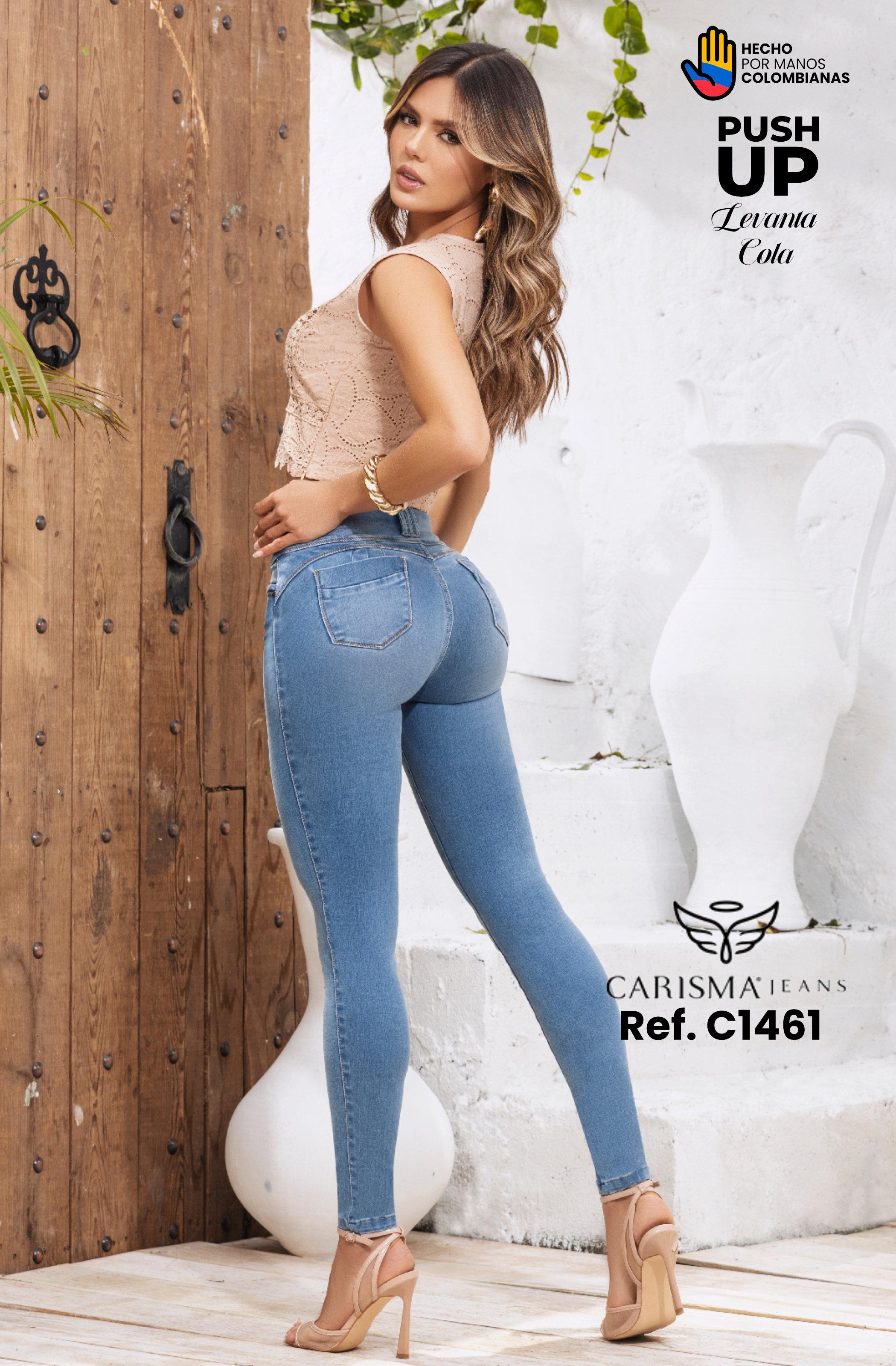 Ref. 070 -C1461 Jeans Colombianos Push Up