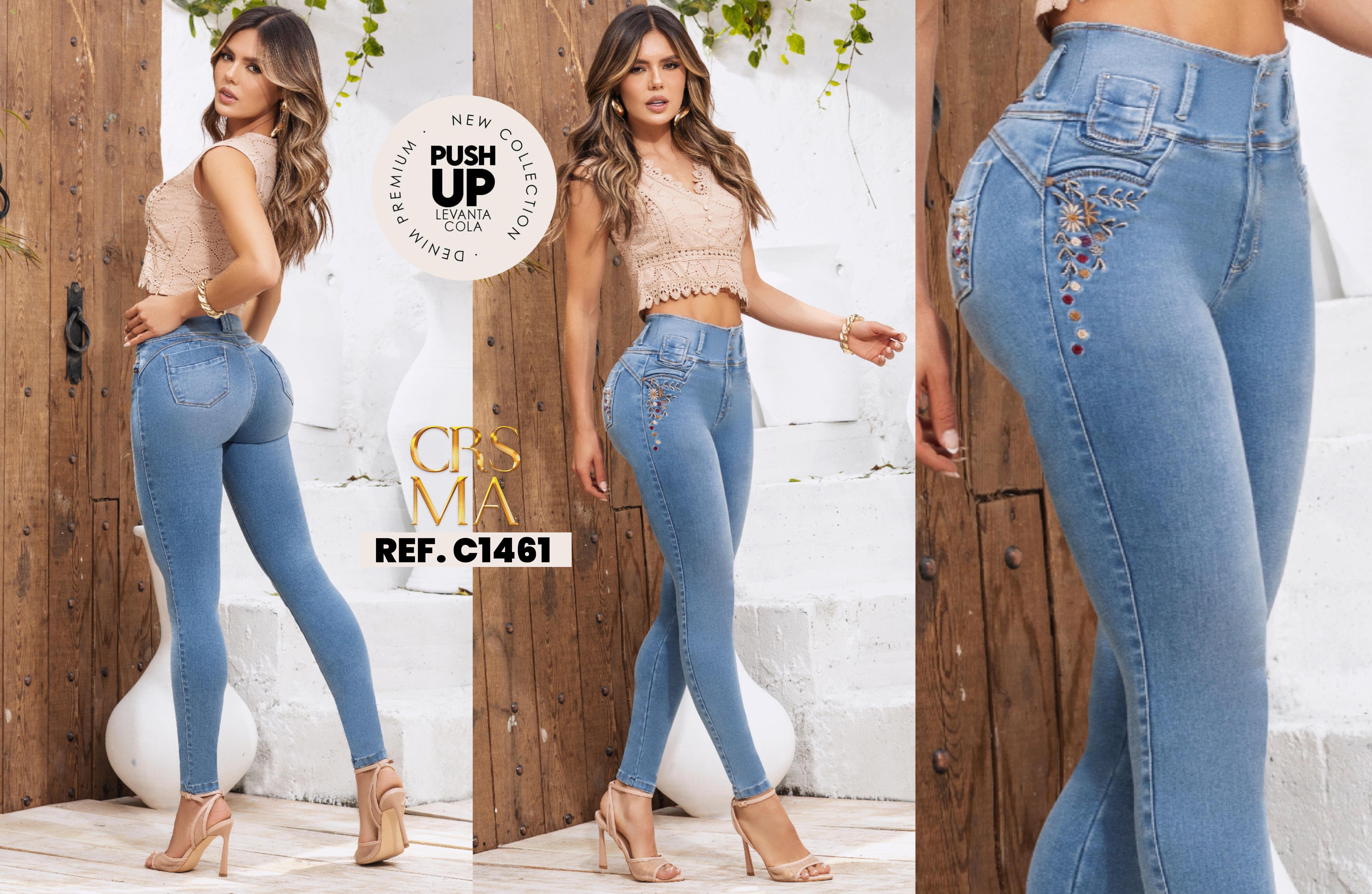 Ref. 070 -C1461 Jeans Colombianos Push Up - Ropa Colombiana