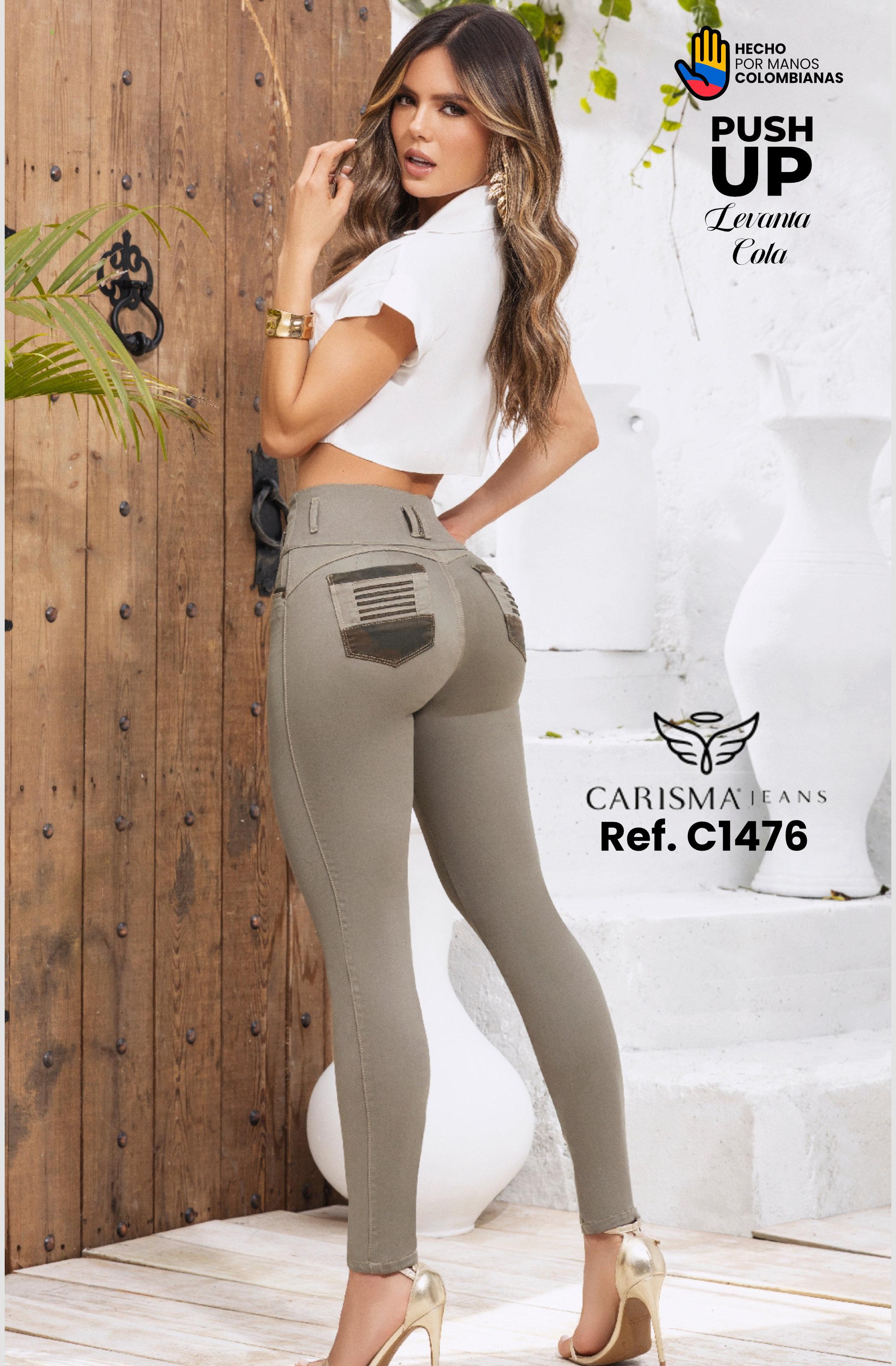 Ref. 070 -C1476 Jeans Colombianos Push Up