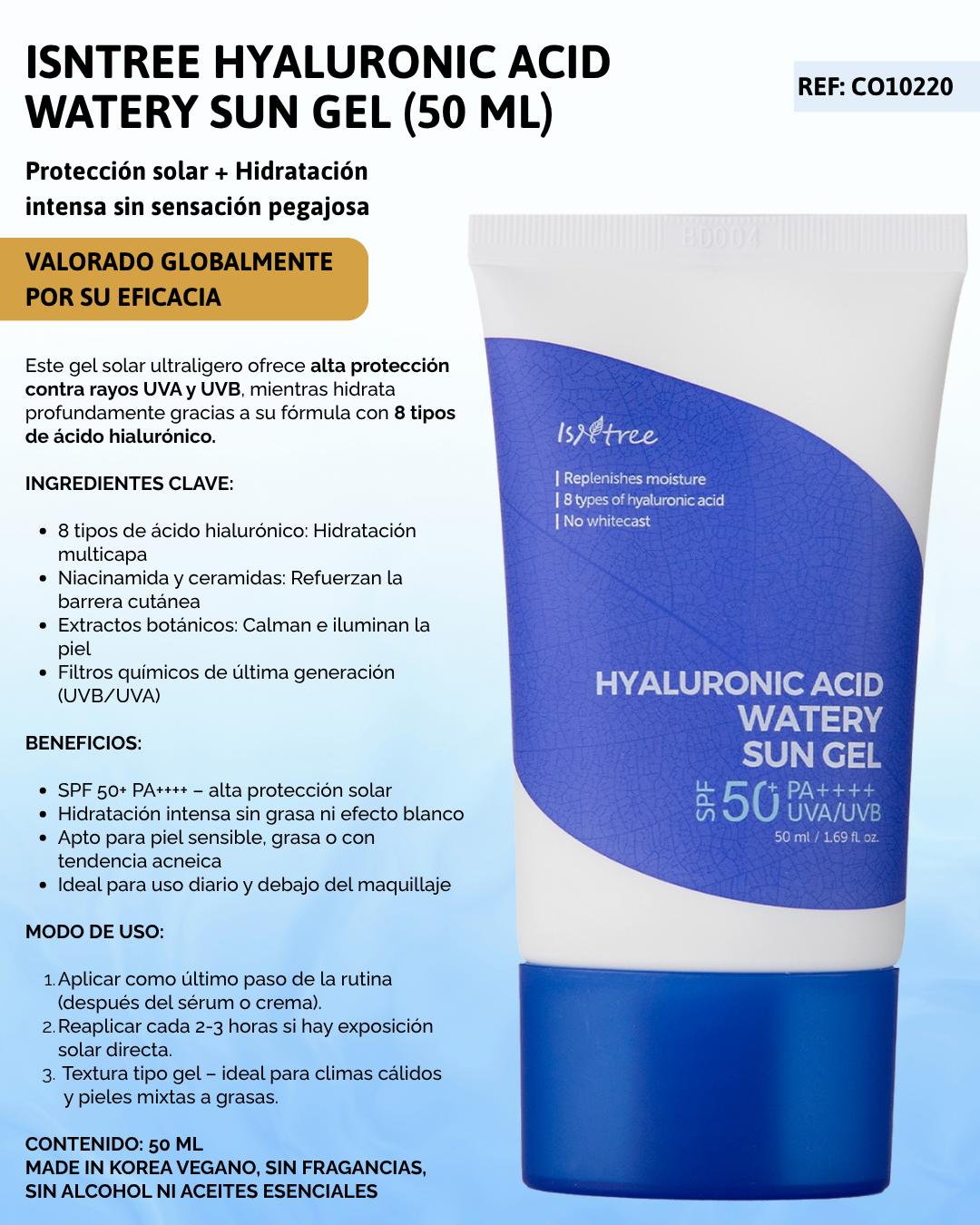 Ref. 084 -CO10220 Acido Hyaluronico - Watery Sun Gel