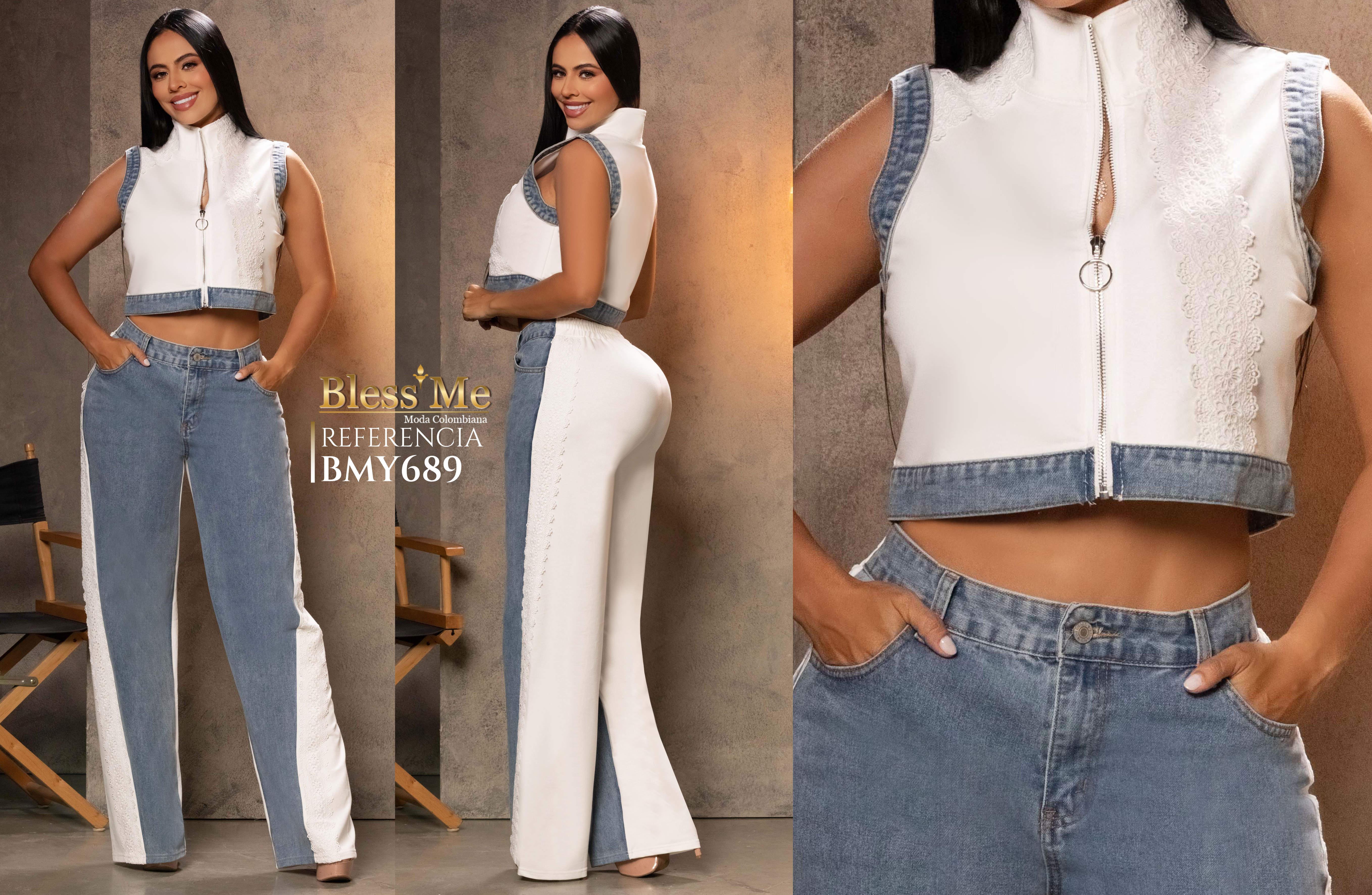 Ref. 085 -BMY689 Conjunto Largo - Ropa Colombiana