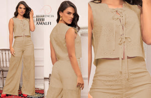 Ref. 083 -11551 AMALFI Conjunto Largo - Ropa Colombiana
