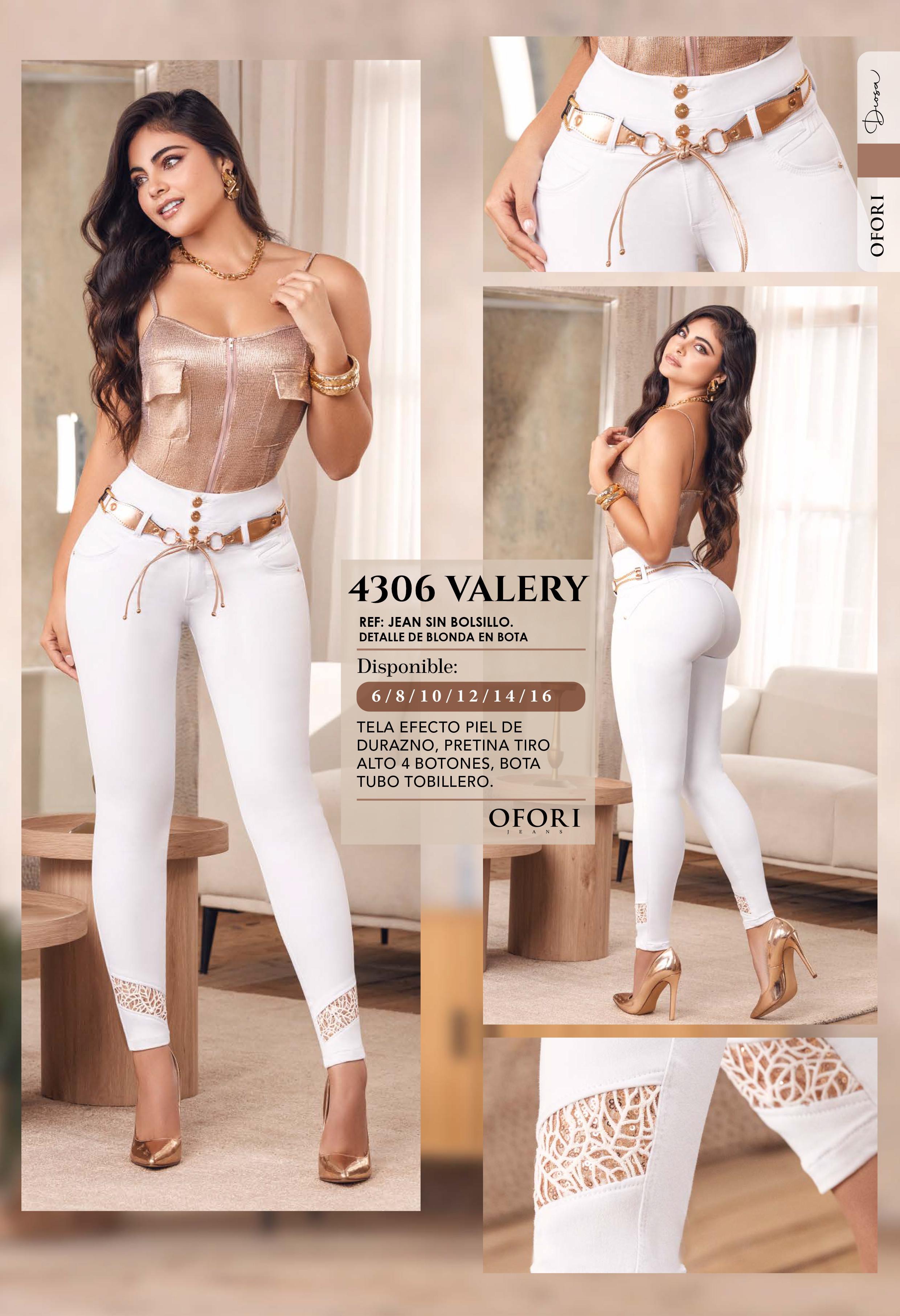 Ref. 8521447 -4306 VALERY Jeans Push Up Colombianos - Ropa Colombiana