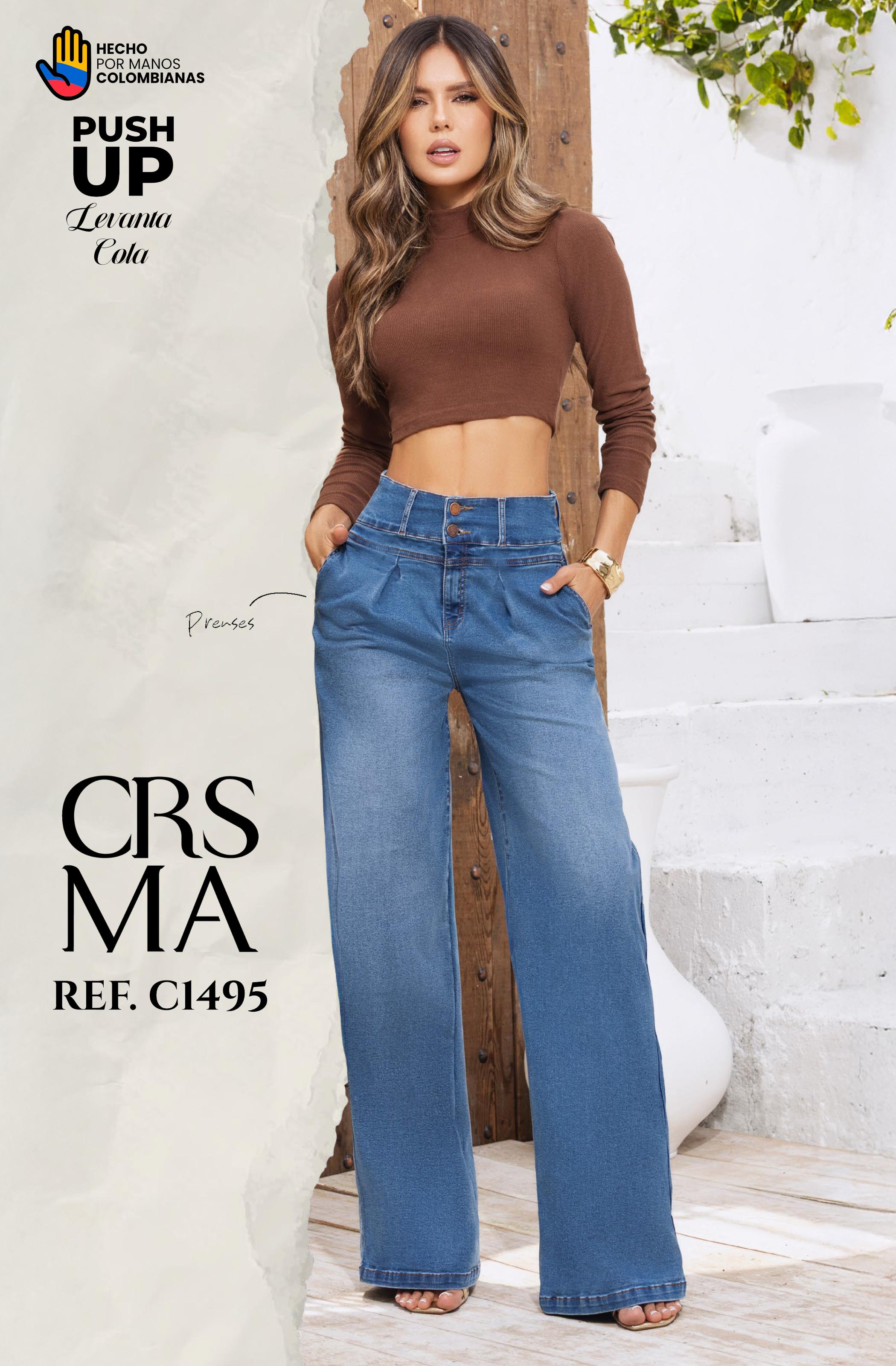 Ref. 070 -C1495 Jeans Push Up Colombianos