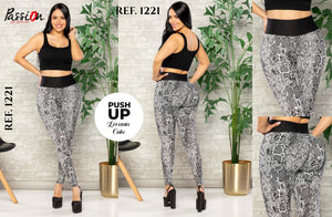 Ref. 015 -1221 LEGGINS DAMA LEVANTACOLA - Ropa Colombiana