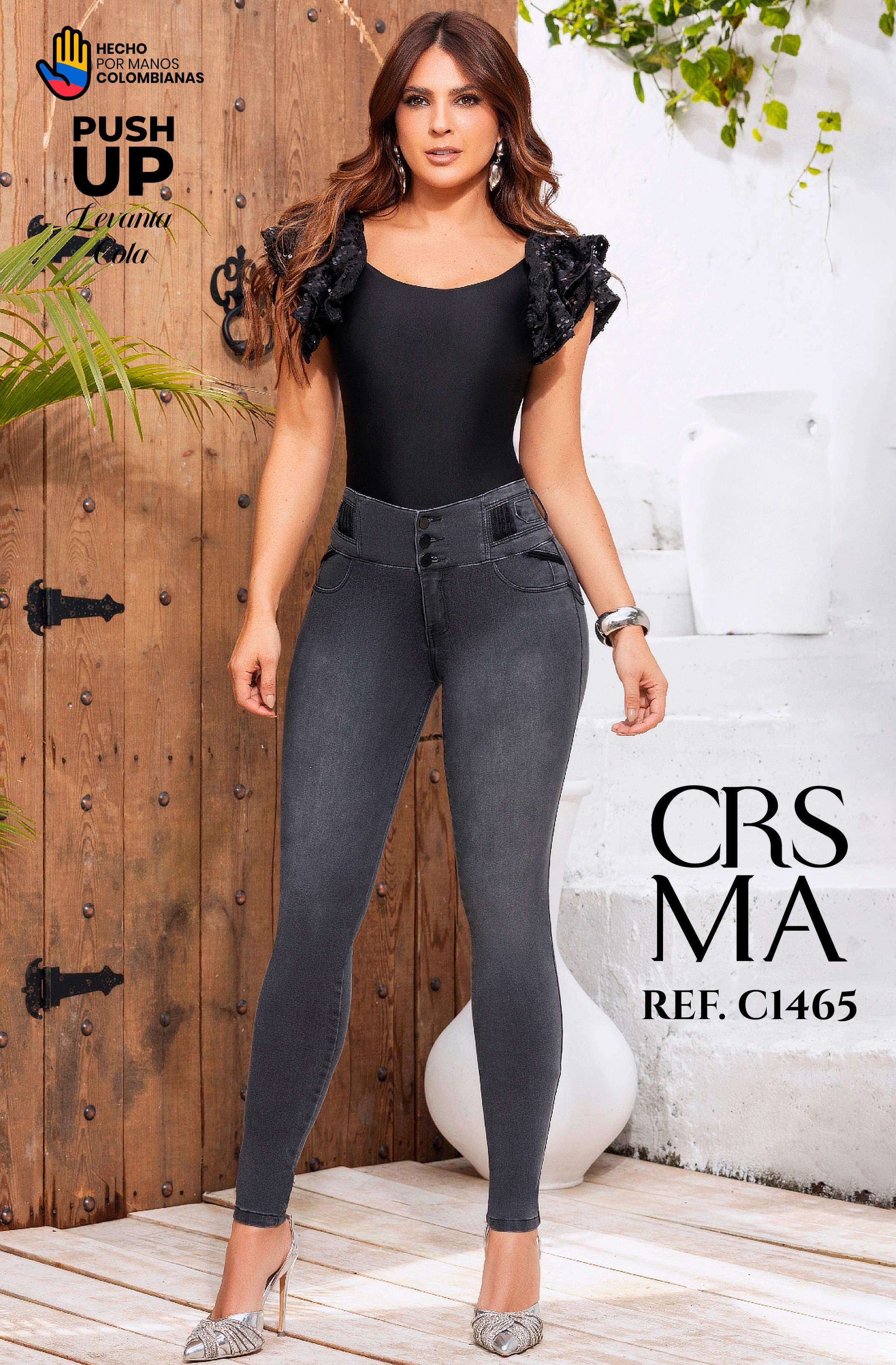 Ref. 070 -C1465 Jeans Colombianos Push Up