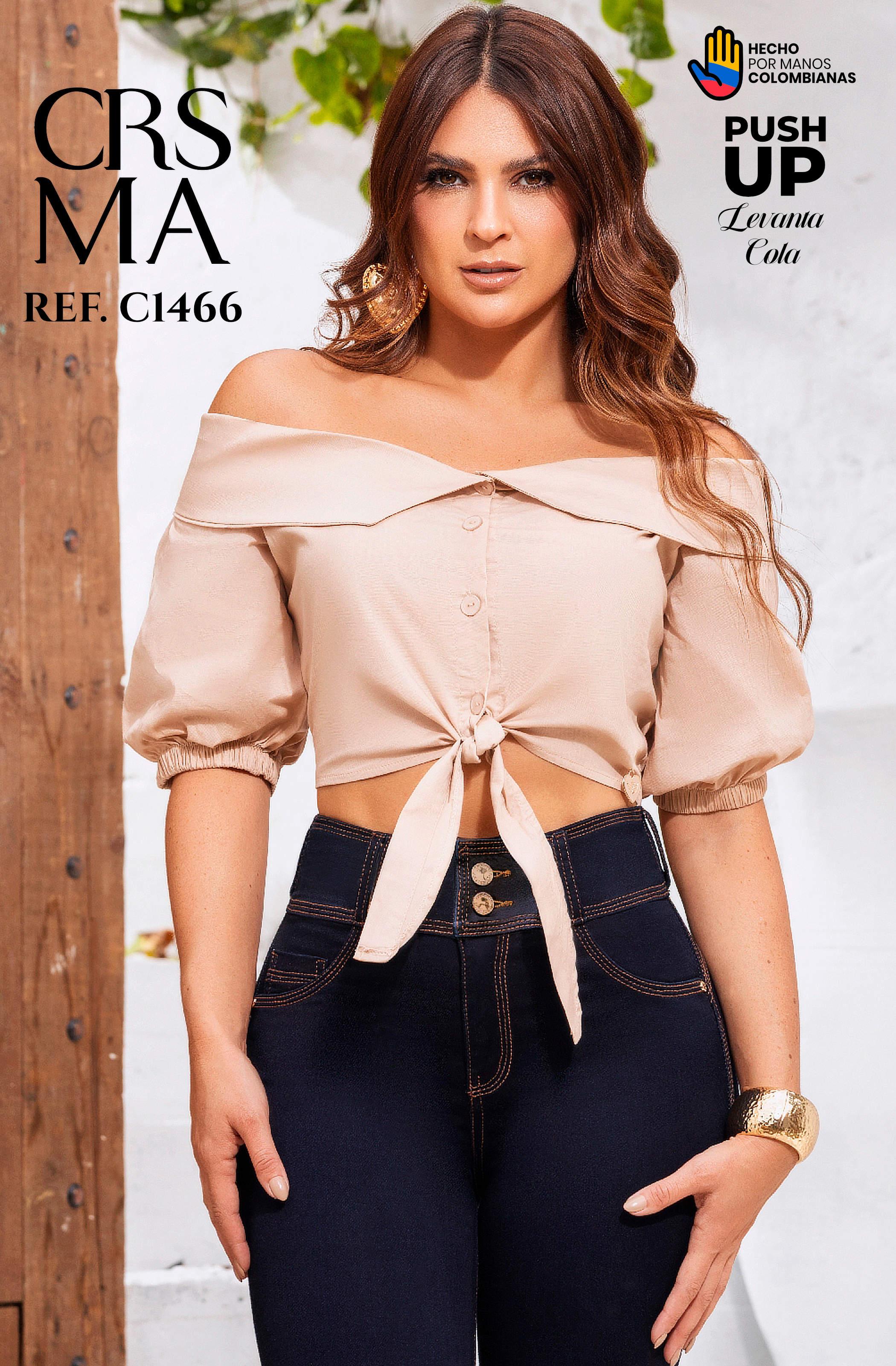 Ref. 070 -C1466 Jeans Colombianos Push Up