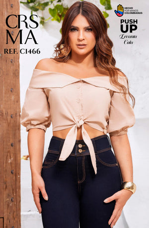 Ref. 070 -C1466 Jeans Colombianos Push Up - Ropa Colombiana
