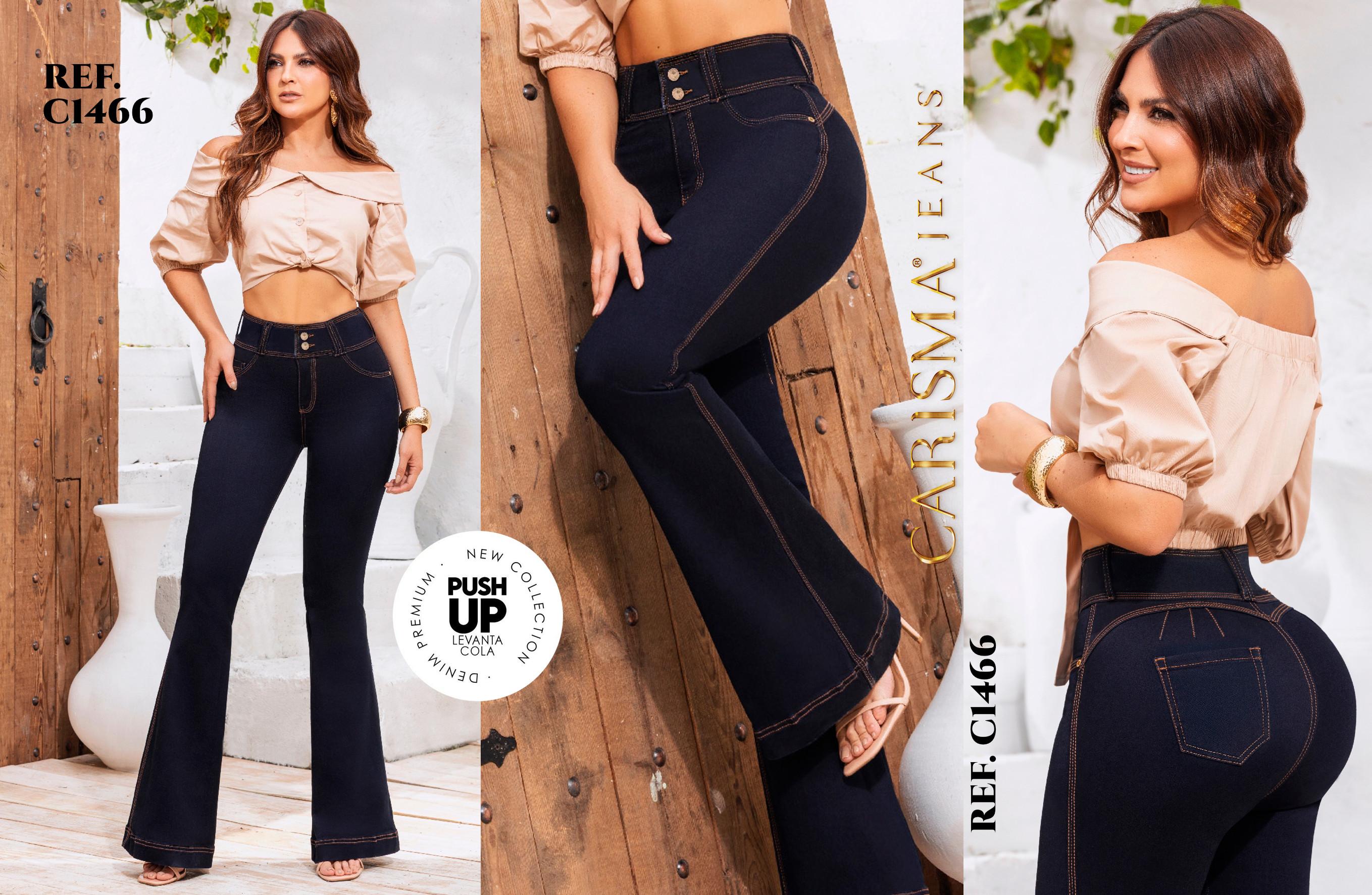 Ref. 070 -C1466 Jeans Colombianos Push Up - Ropa Colombiana