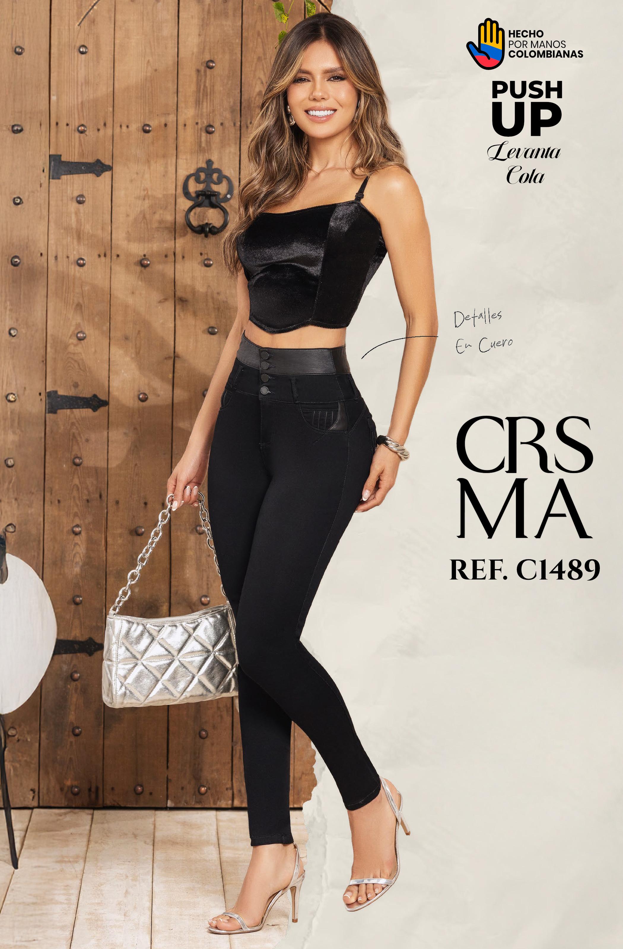 Ref. 070 -C1489 Jeans Push Up Colombianos