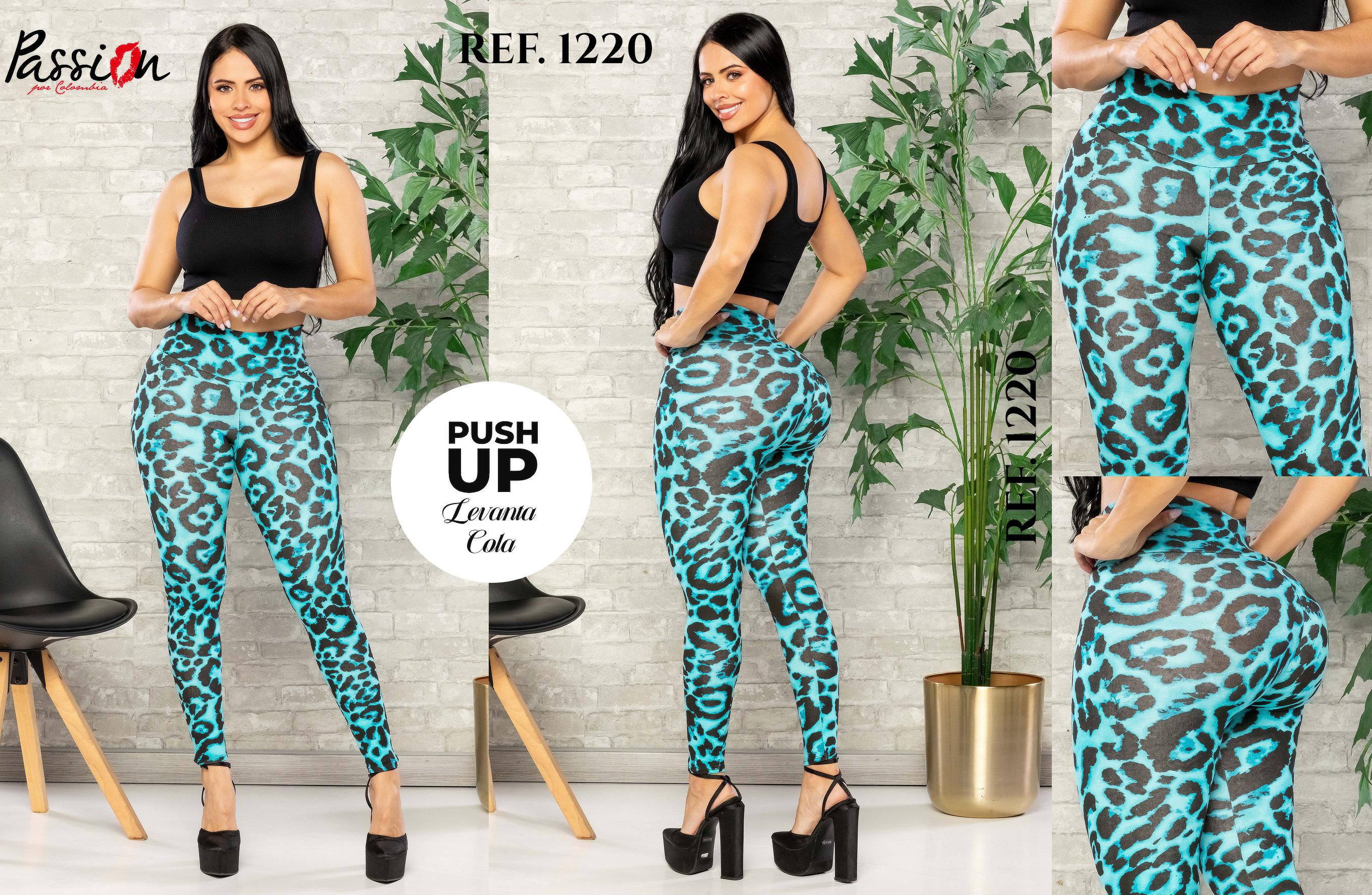 Ref. 008 -1220 LEGGINS DAMA LEVANTA COLA COLOMBIANO - Ropa Colombiana