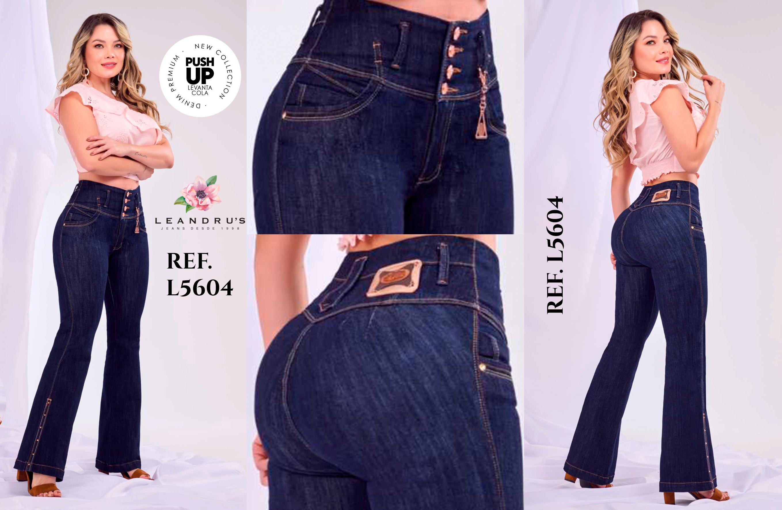 Ref. 10255 -L5604 Jeans Push Up Colombianos - Ropa Colombiana