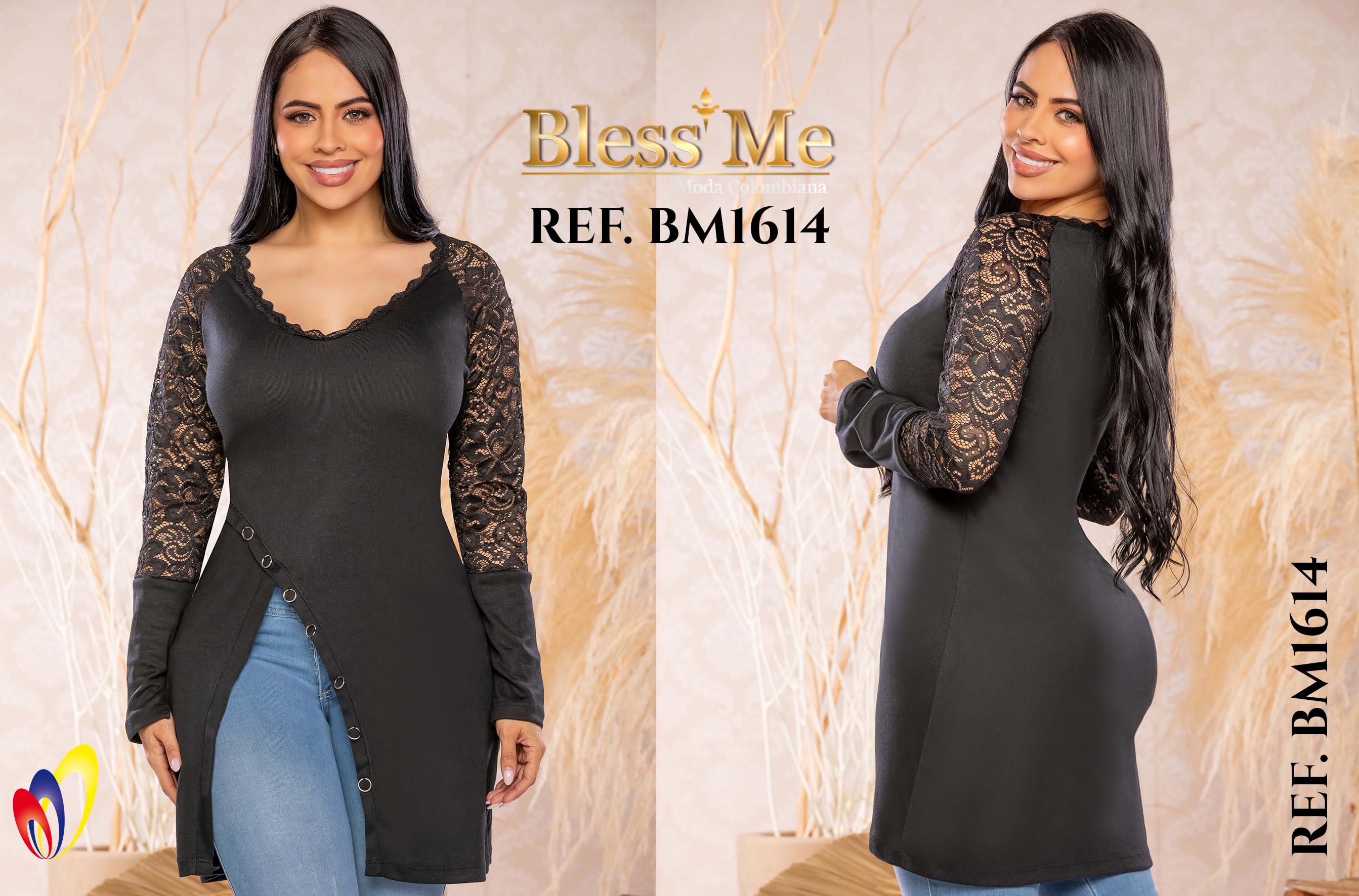 Ref. 058 -BM1614 Blusa colombiana - Ropa Colombiana