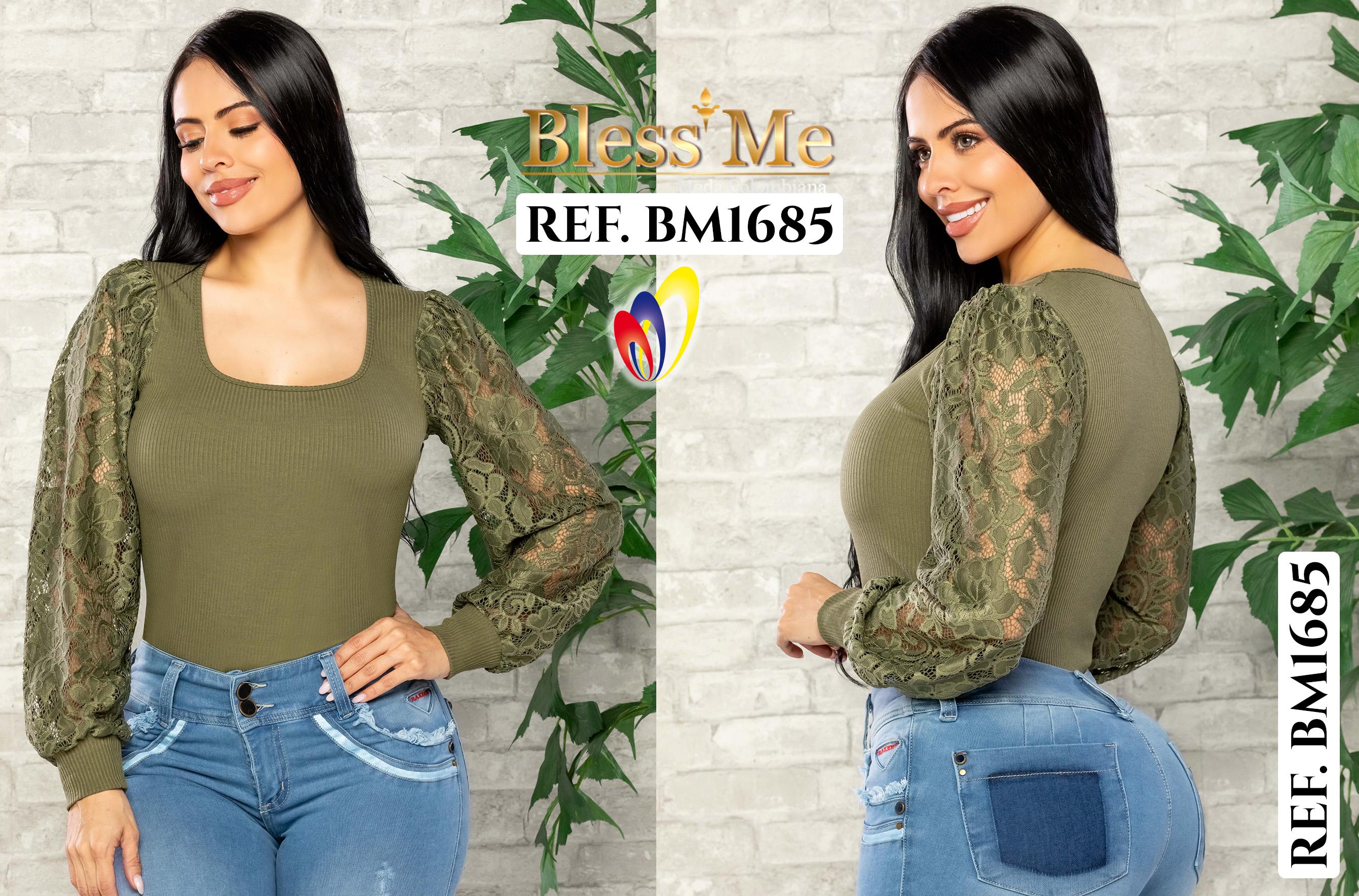 Ref. 058 -BM1685 Blusa Colombiana - Ropa Colombiana