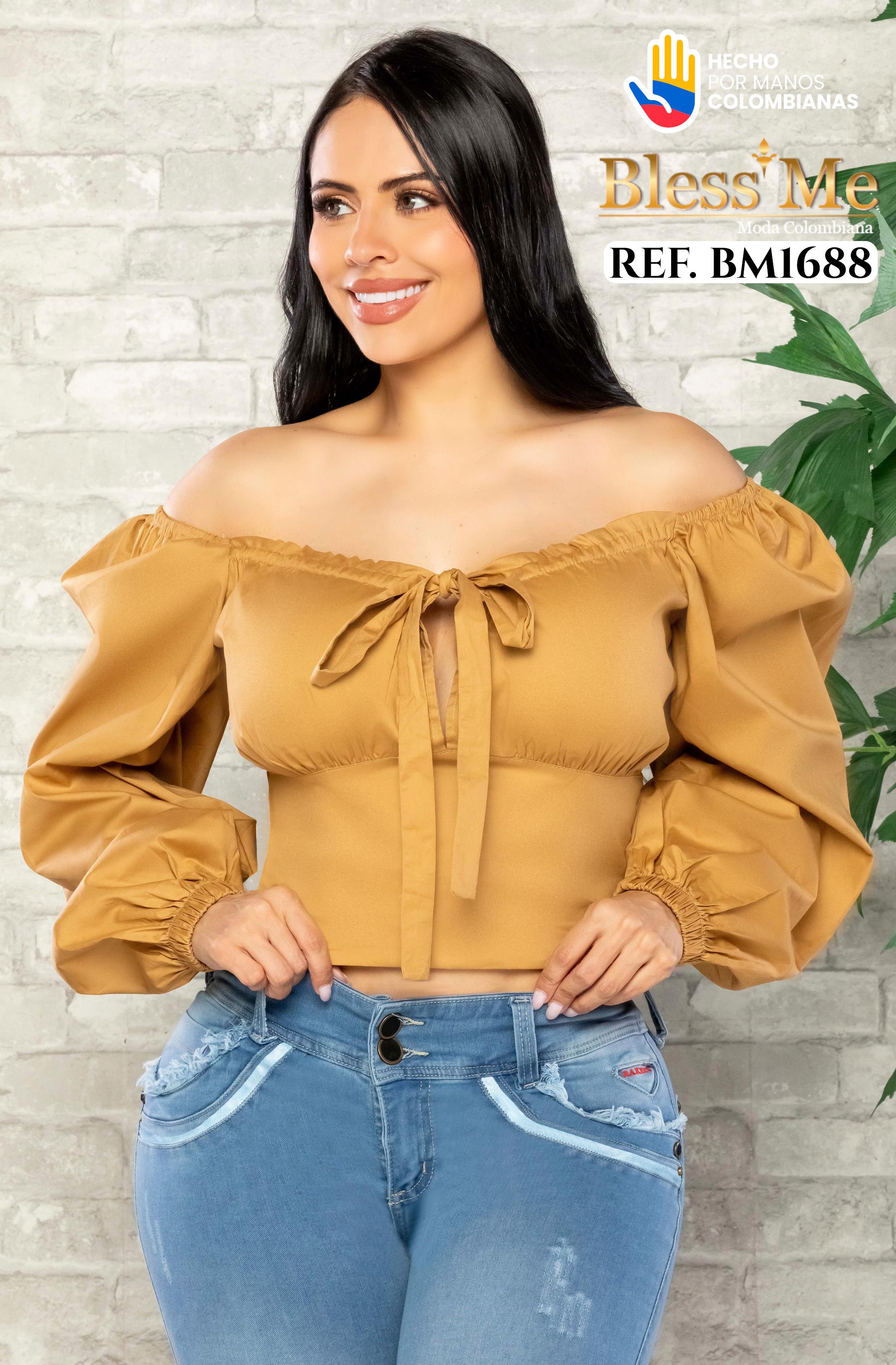Ref. 058 -BM1688 Blusa Colombiana - Ropa Colombiana