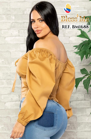 Ref. 058 -BM1688 Blusa Colombiana - Ropa Colombiana