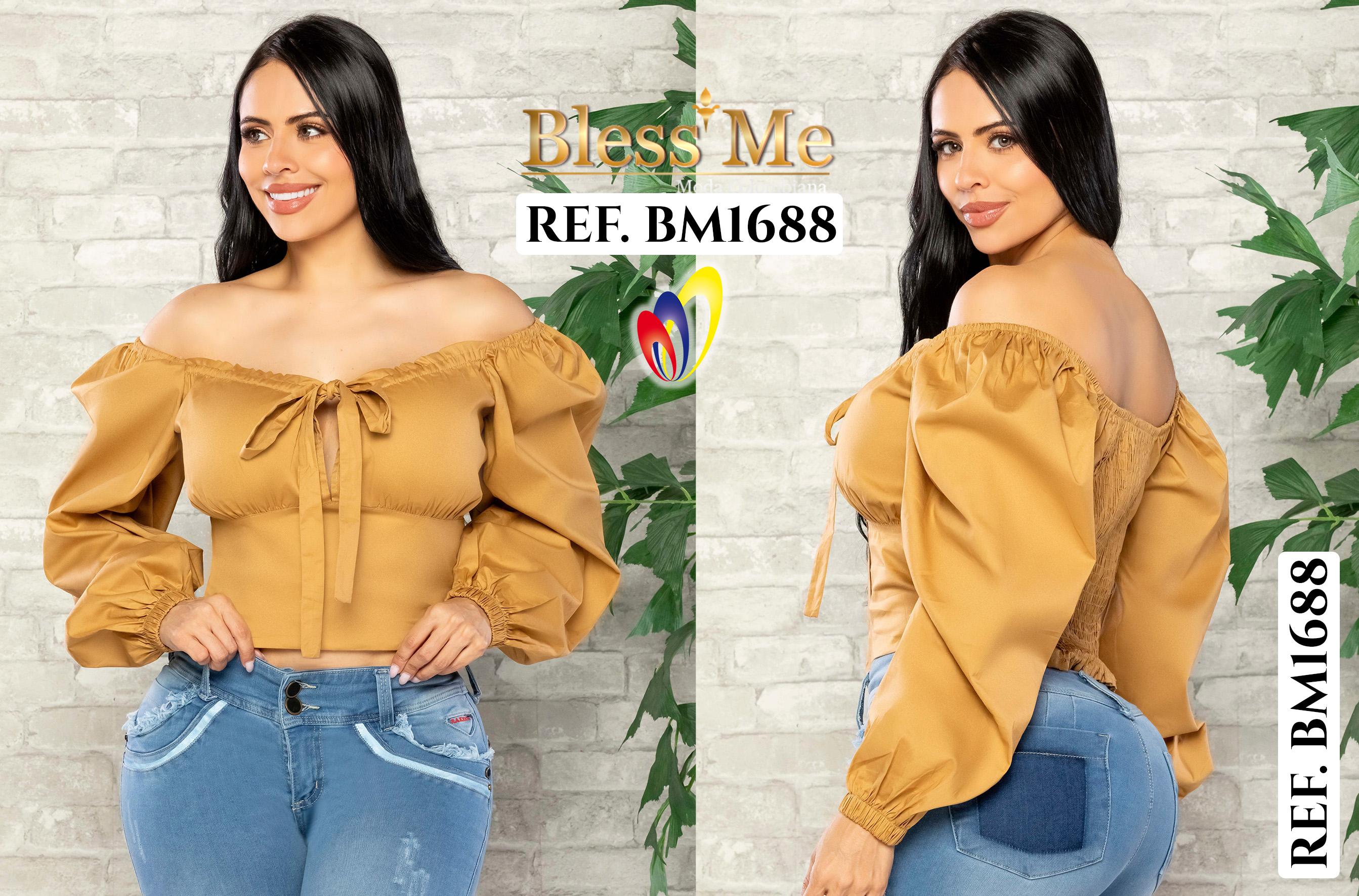 Ref. 058 -BM1688 Blusa Colombiana - Ropa Colombiana