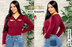 Ref. 058 -BM1695 Blusa Colombiana - Ropa Colombiana