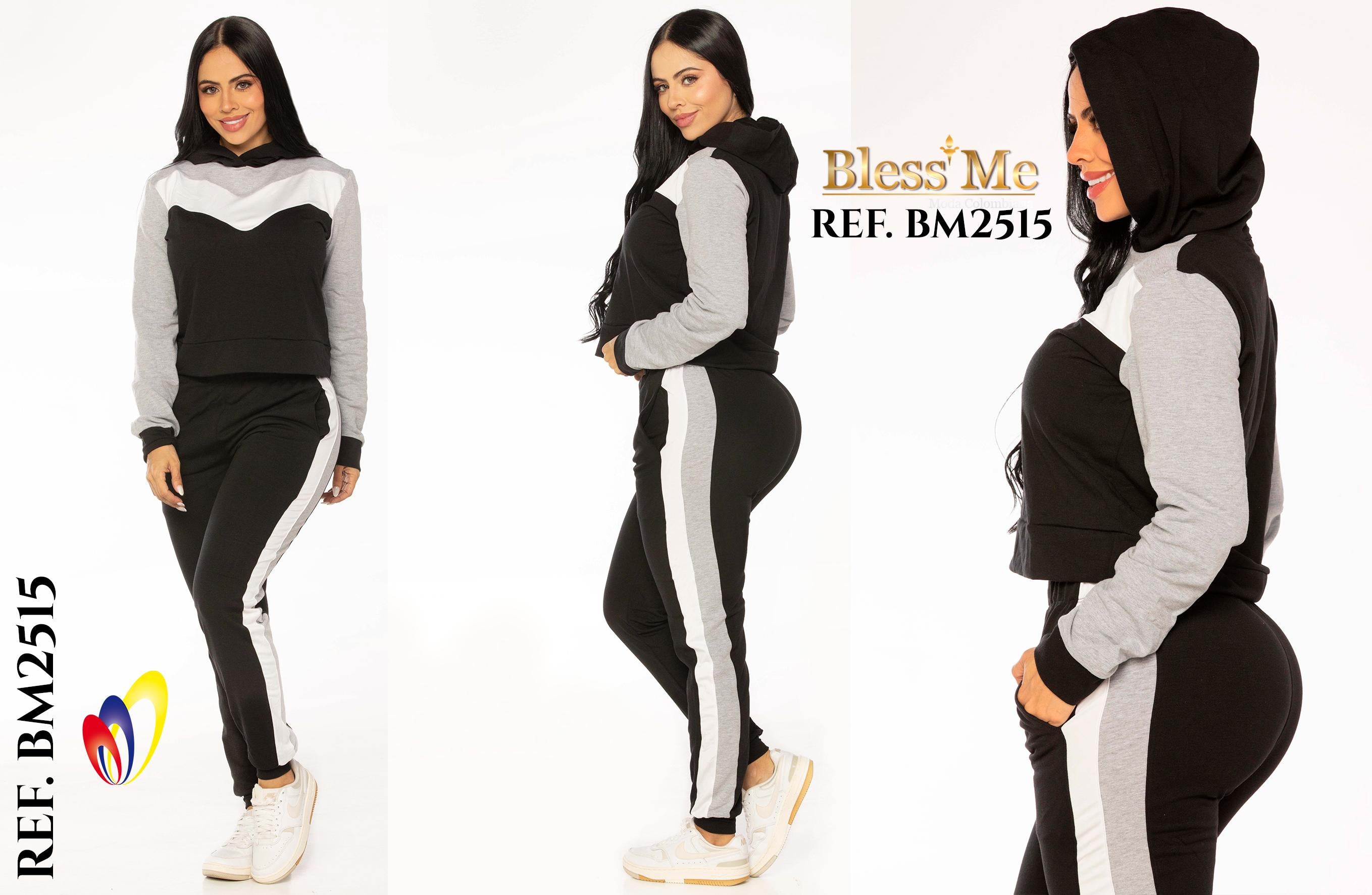 Ref. 058 -BM2515 Conjunto Deportivo - Ropa Colombiana