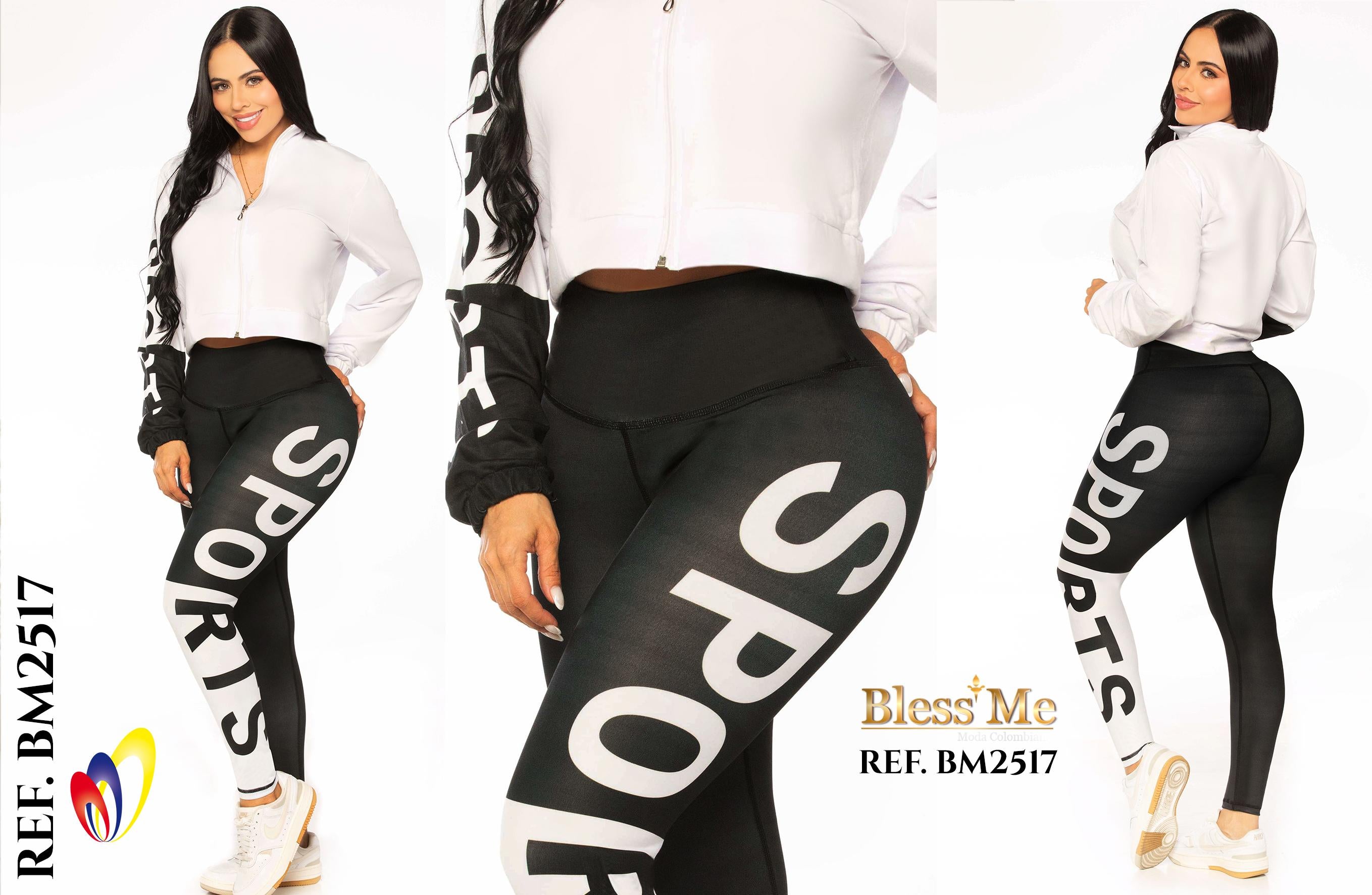 Ref. 058 -BM2517 Conjunto Deportivo - Ropa Colombiana