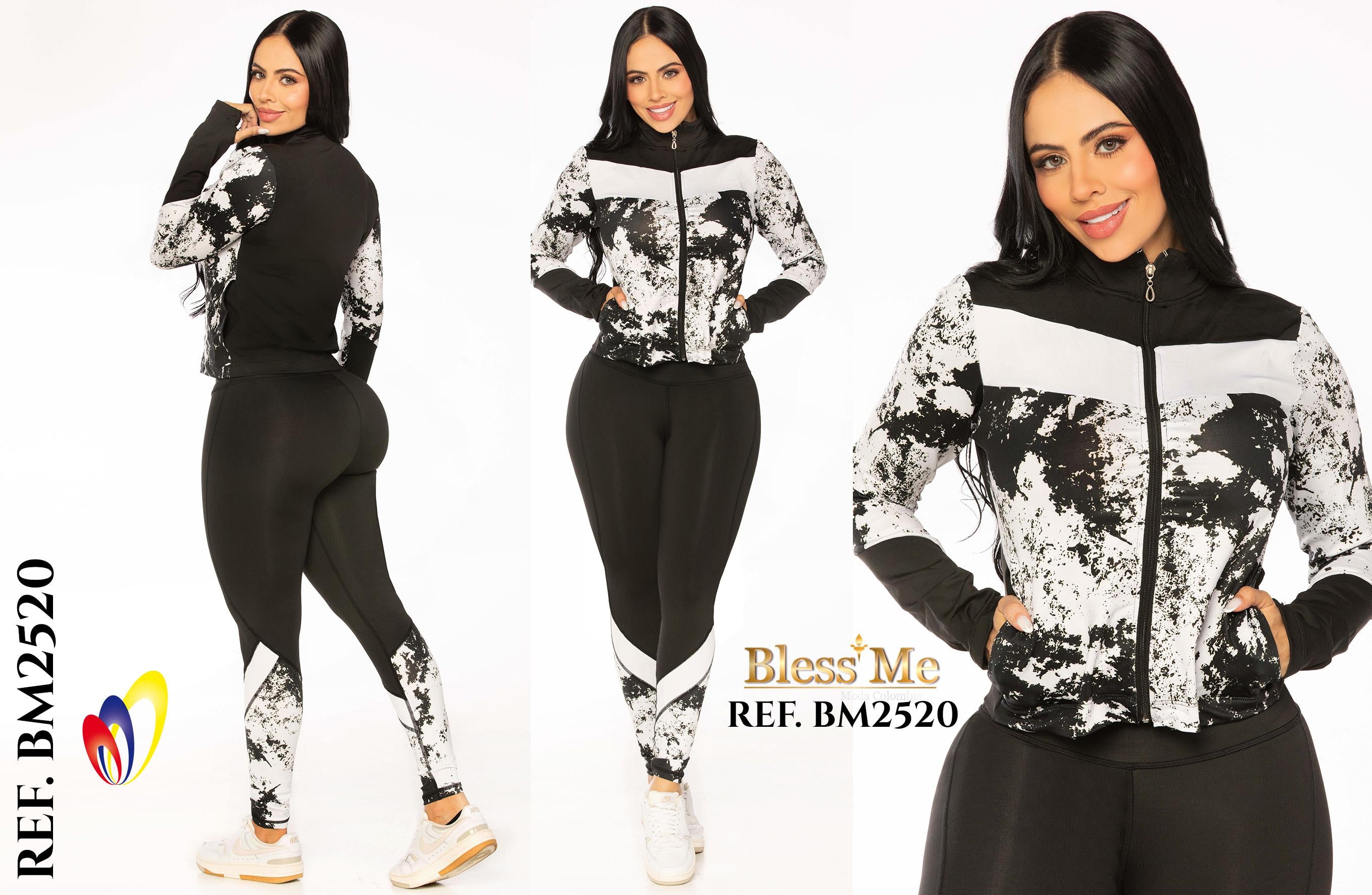 Ref. 058 -BM2520 Conjunto Deportivo - Ropa Colombiana