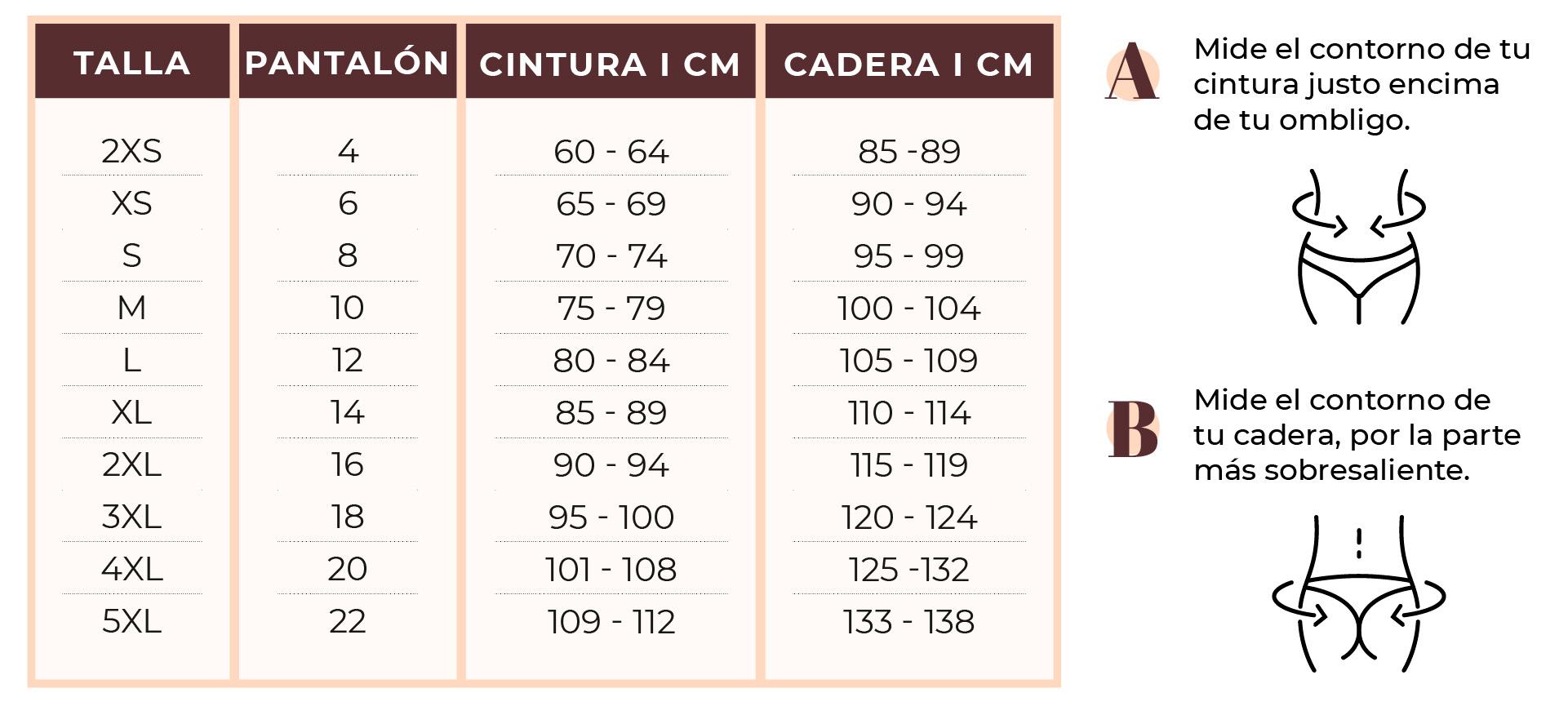Ref. 019 -FU151 Short de control extra corto - Ropa Colombiana