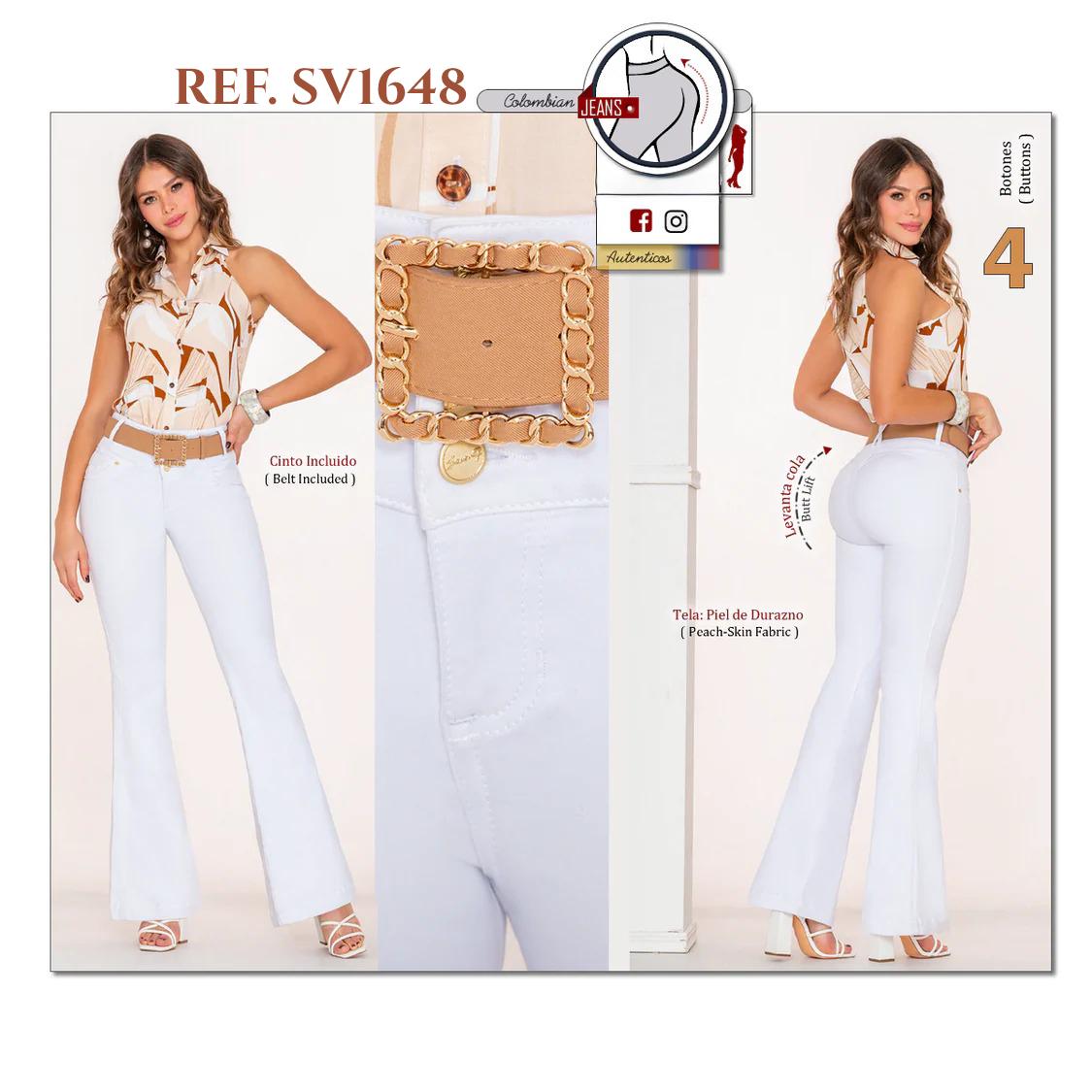 Ref. 053 -SV1648 Jeans Push Up Colombianos