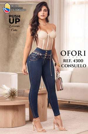 Ref. 8521447 -4300 CONSUELO Jeans Push Up Colombianos - Ropa Colombiana
