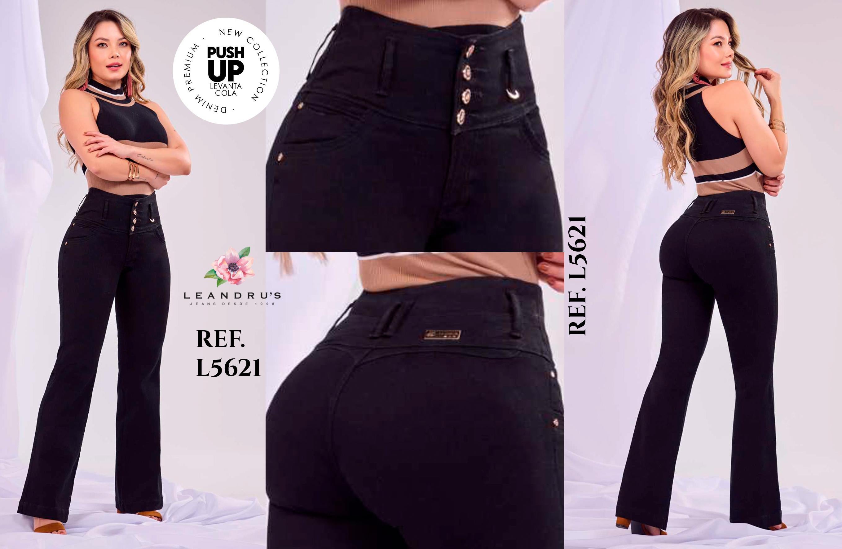 Ref. 10255 -L5621 Jeans Push Up Colombianos - Ropa Colombiana