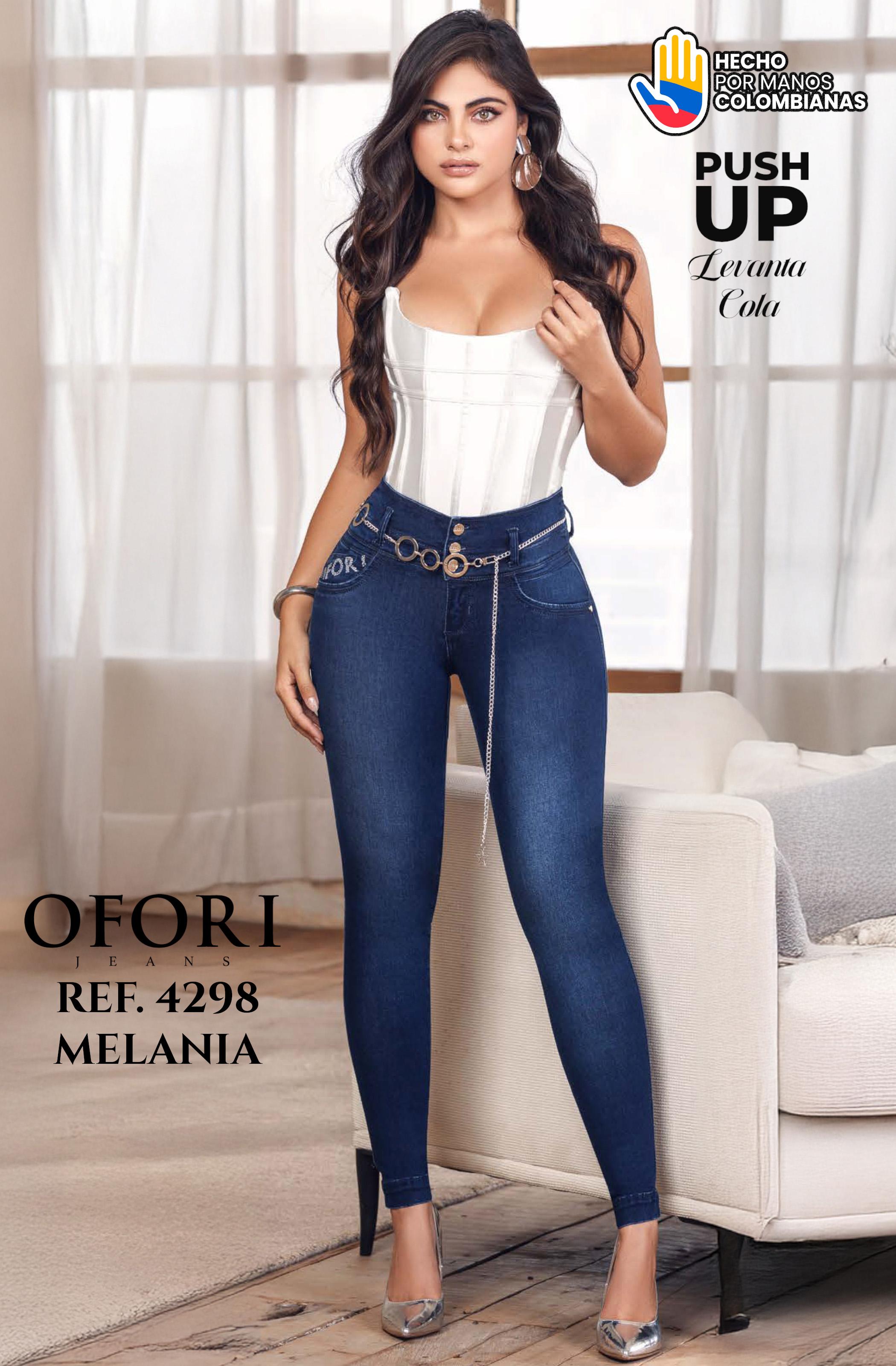Ref. 8521447 -4298 MELANIA Jeans Push Up Colombianos - Ropa Colombiana