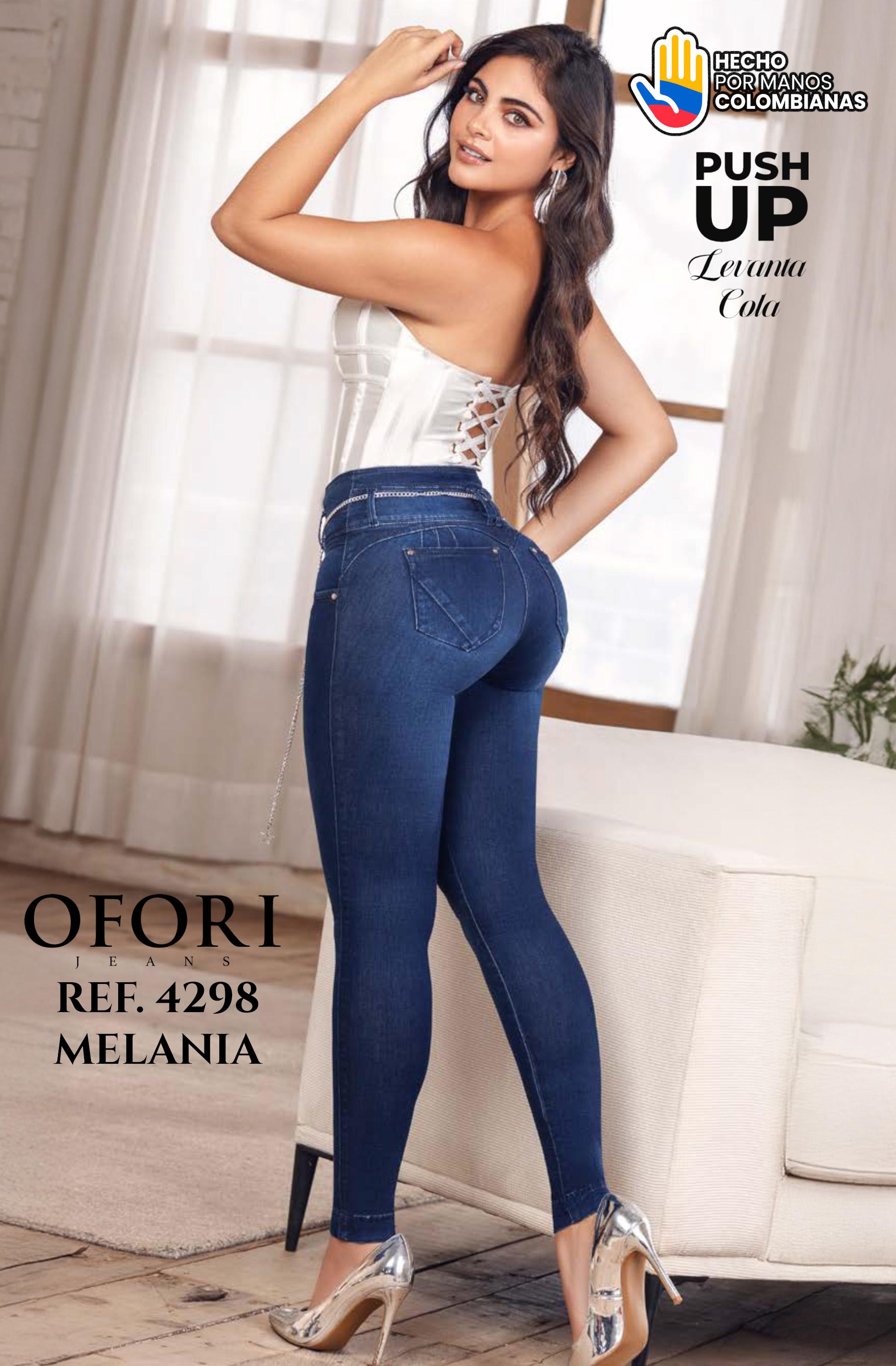 Ref. 8521447 -4298 MELANIA Jeans Push Up Colombianos - Ropa Colombiana