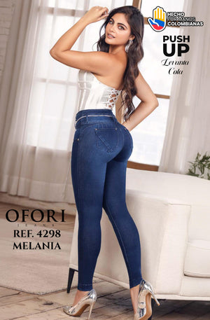 Ref. 8521447 -4298 MELANIA Jeans Push Up Colombianos - Ropa Colombiana