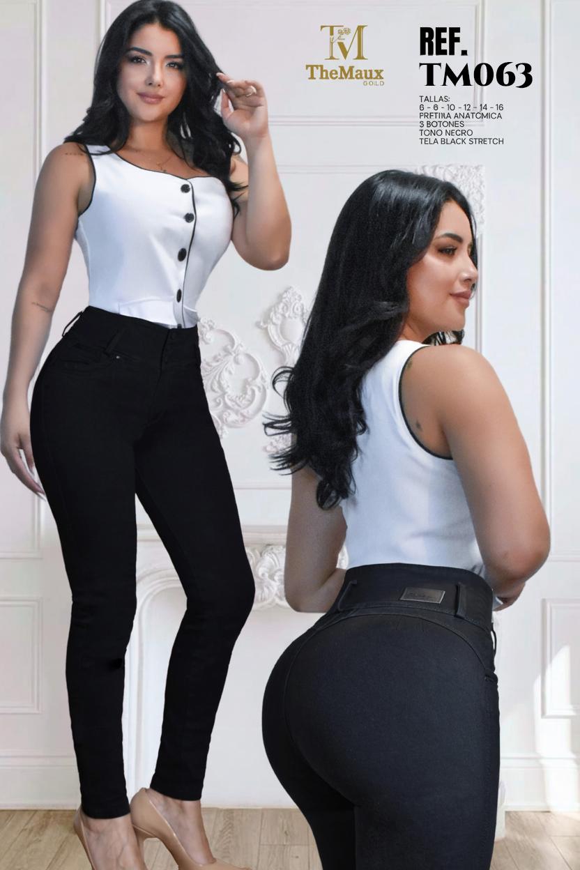 Ref. 066 -TM063 Jeans Push Up Colombianos - Ropa Colombiana