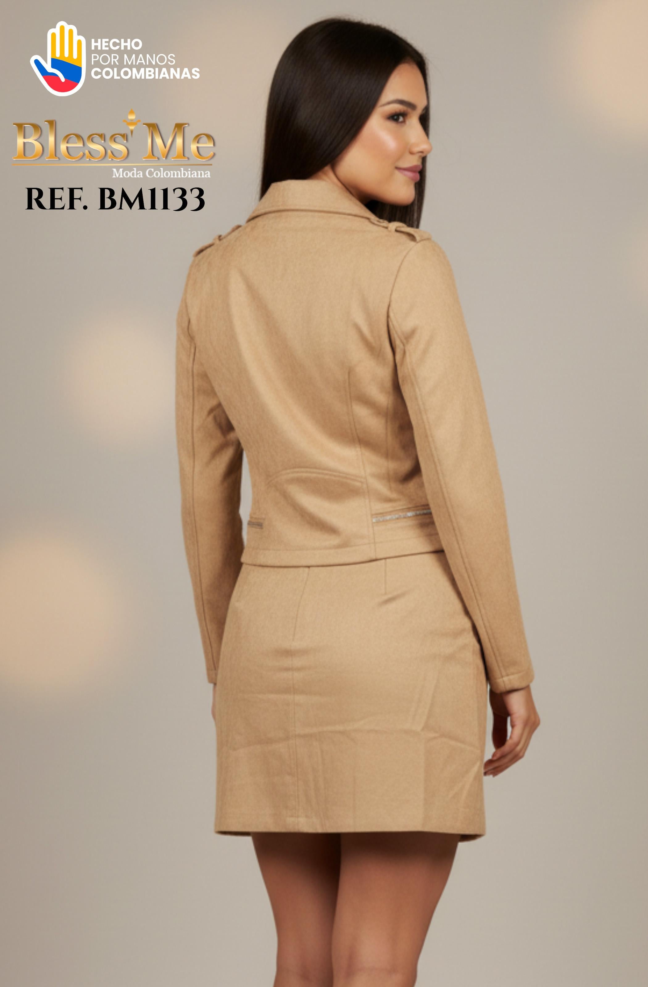 Ref. 085 -BM1133 Conjunto Minifalda - Ropa Colombiana