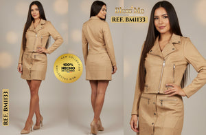 Ref. 085 -BM1133 Conjunto Minifalda - Ropa Colombiana
