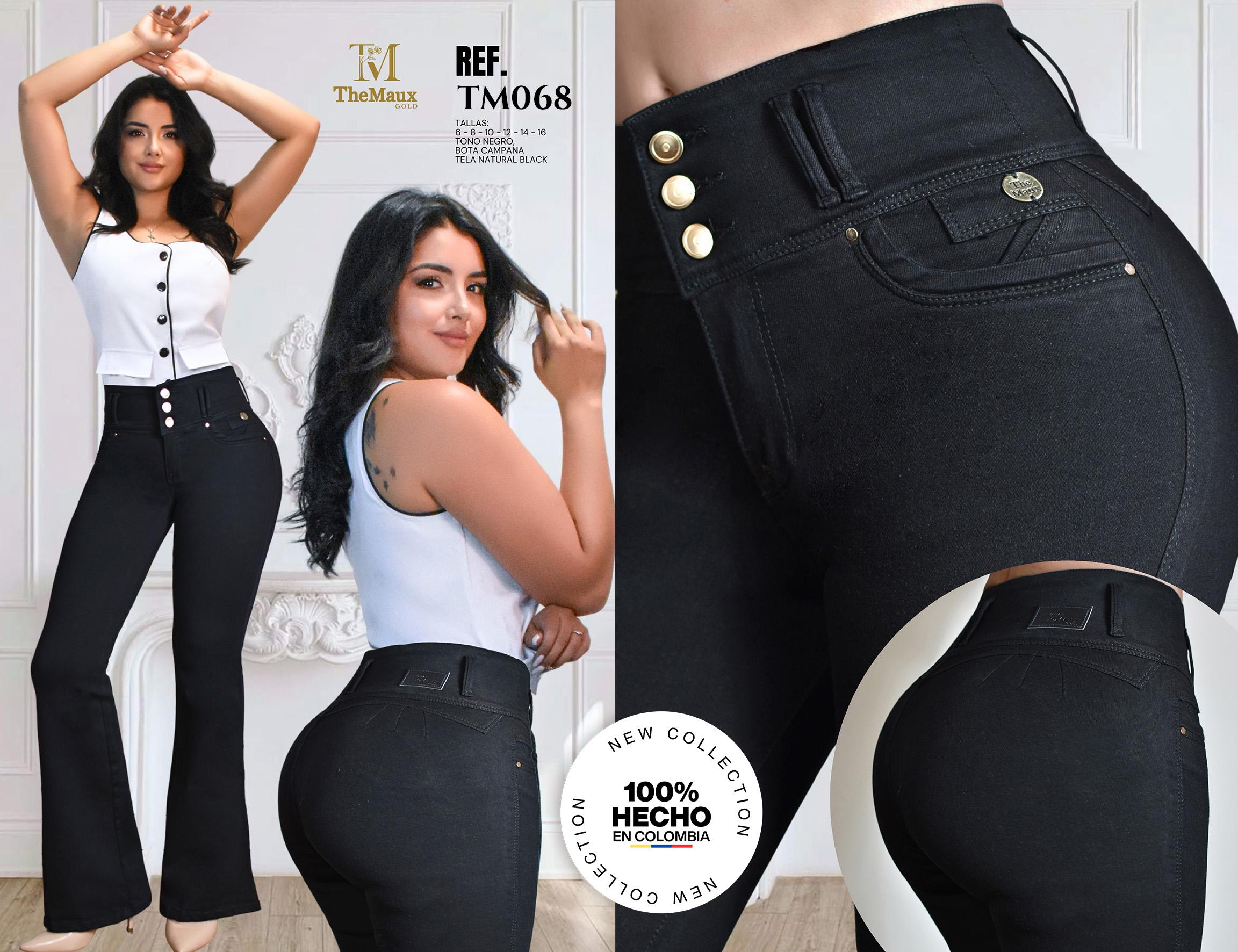 Ref. 066 -TM068 Jeans Push Up Colombianos - Ropa Colombiana