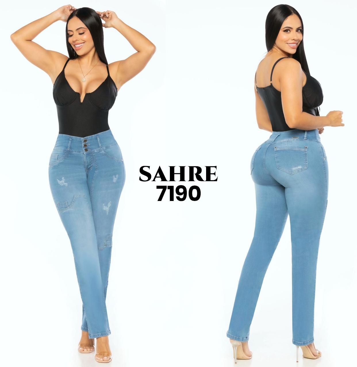 Ref. 006 -SH7190 Jeans Colombianos Push Up - Ropa Colombiana