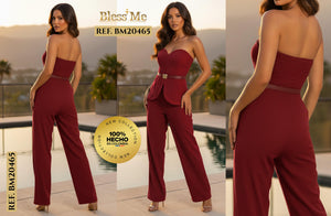 Ref. 085 -BM20465 Enterizo Largo - Ropa Colombiana